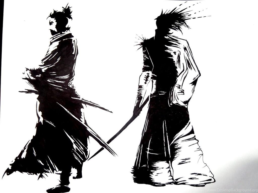 1024x768 Traditional Samurai Art Wallpaper Free : Other Wallpaper Kokean.com Desktop Background