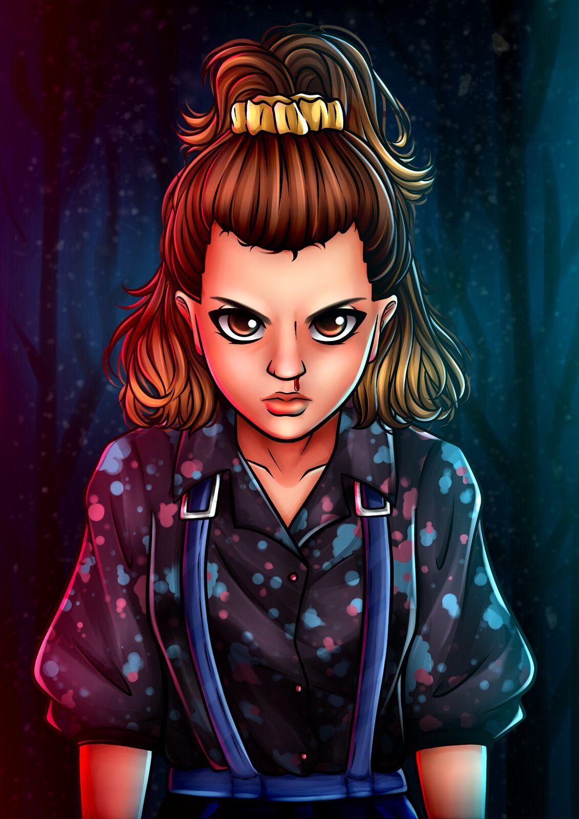 Stranger things рисунки