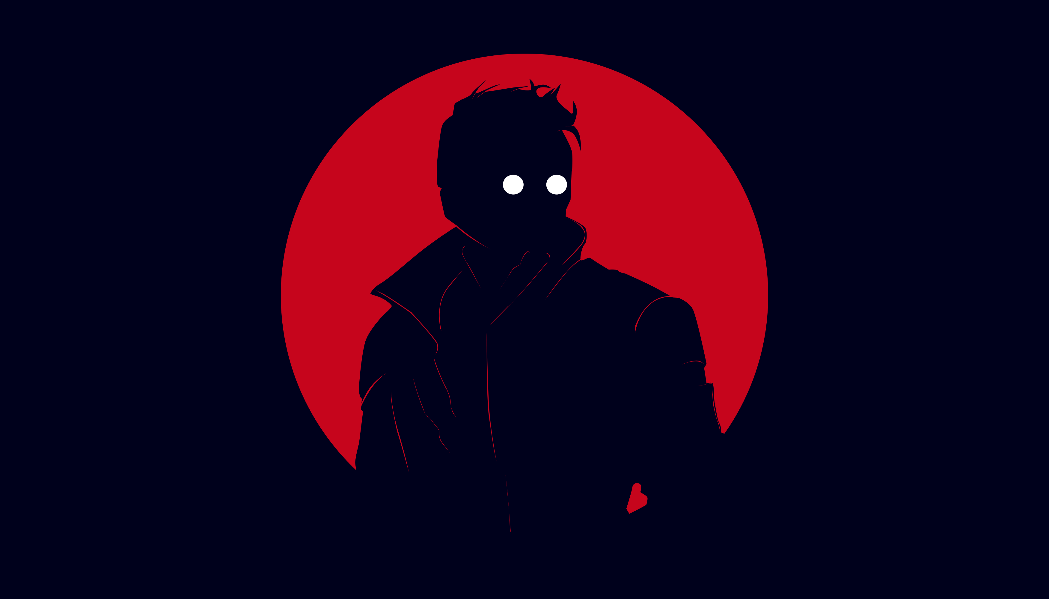3500x2000 Marvel Minimal Wallpaper