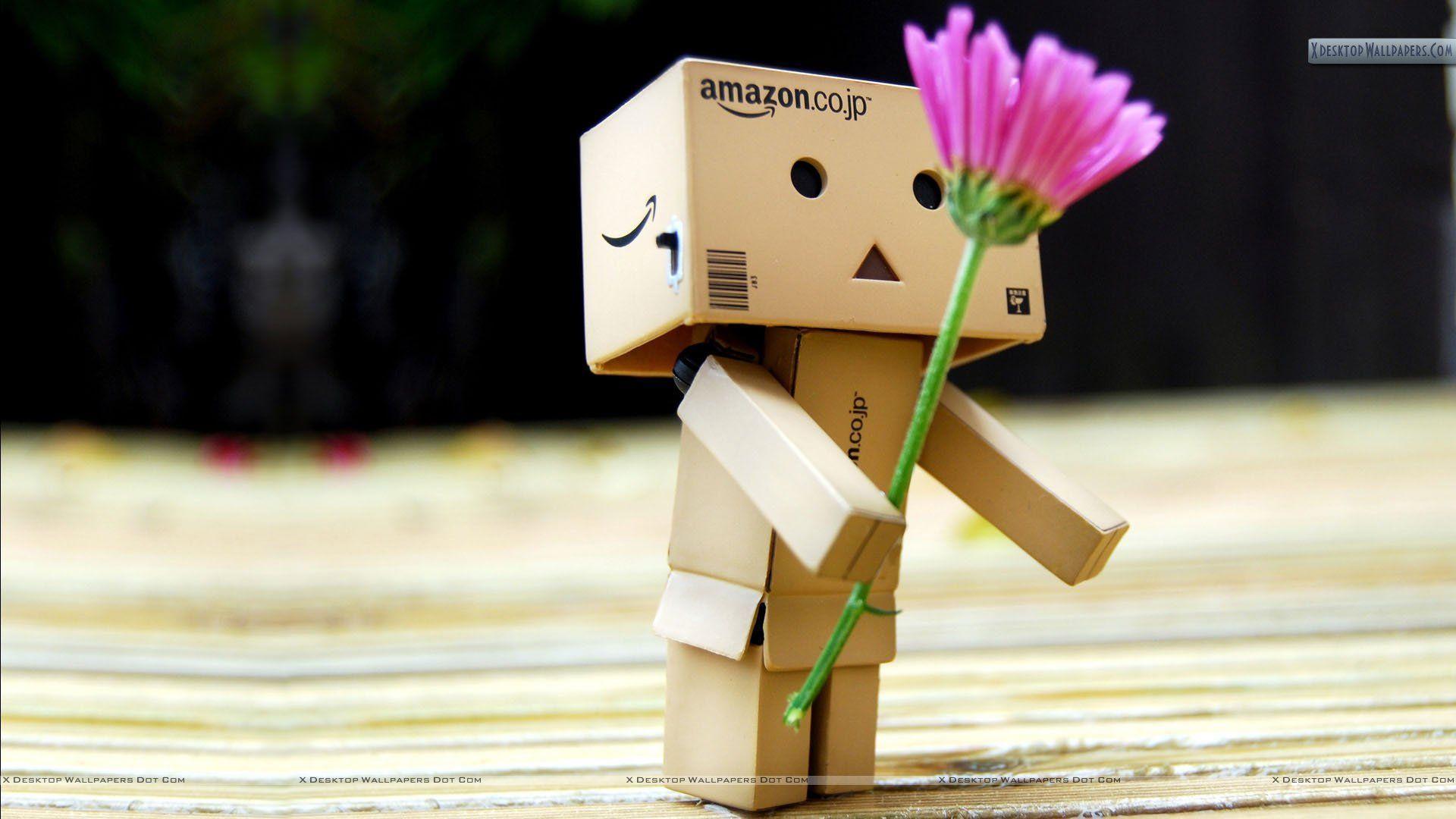 1920x1080 Cute Box Robot Wallpaper
