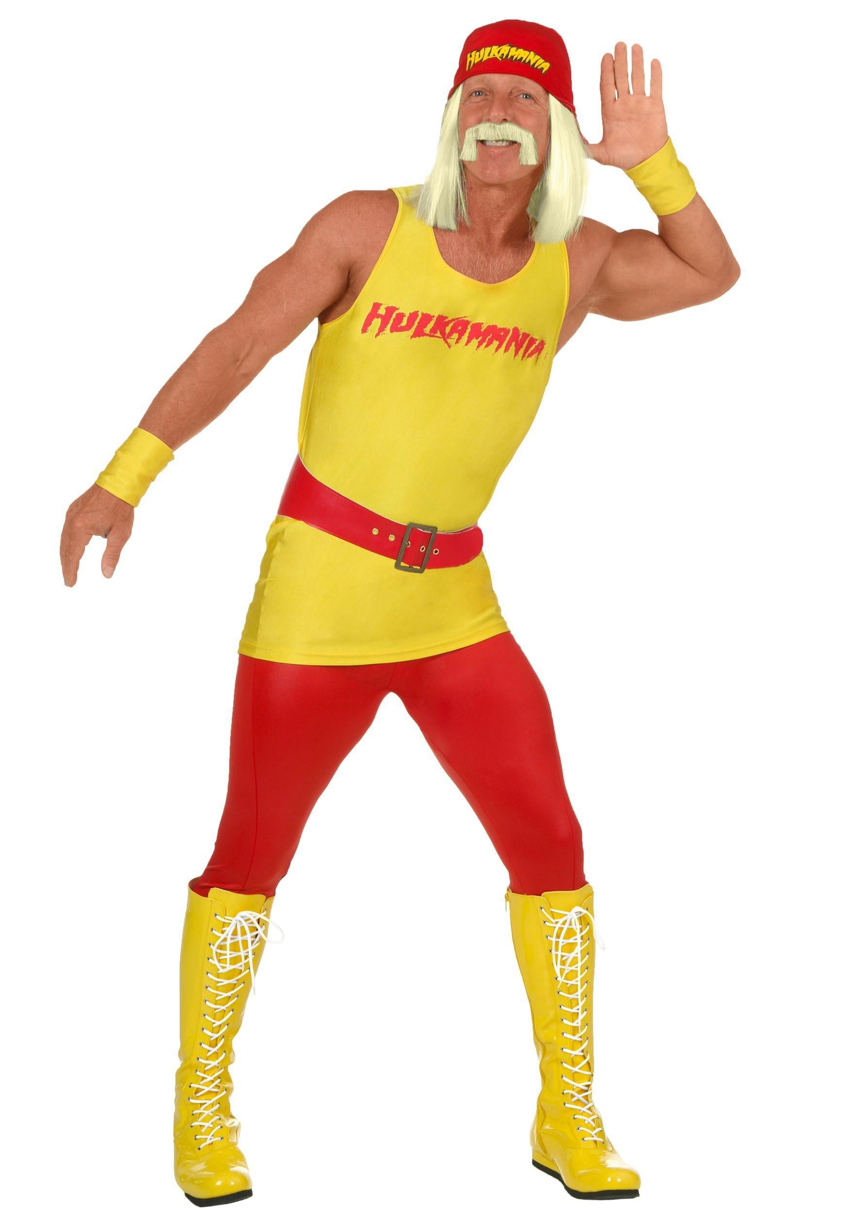 1750x2500 Men's WWE Hulk Hogan Costume