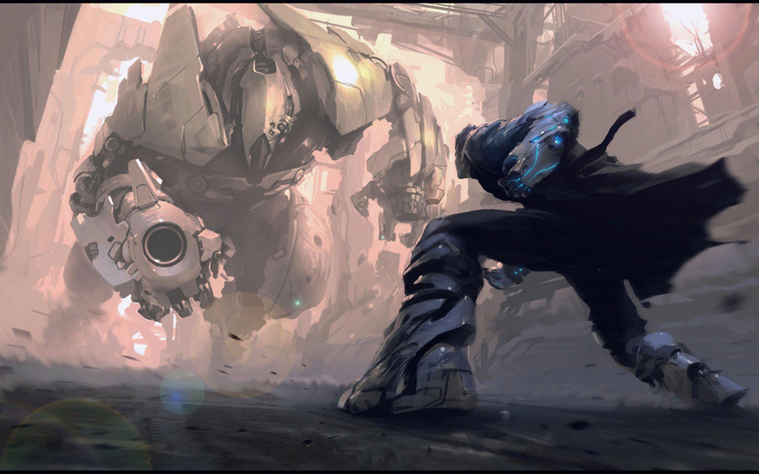 2560x1600 vectors, Cyberpunk, Illustration Wallpaper HD / Desktop and Mobile Background