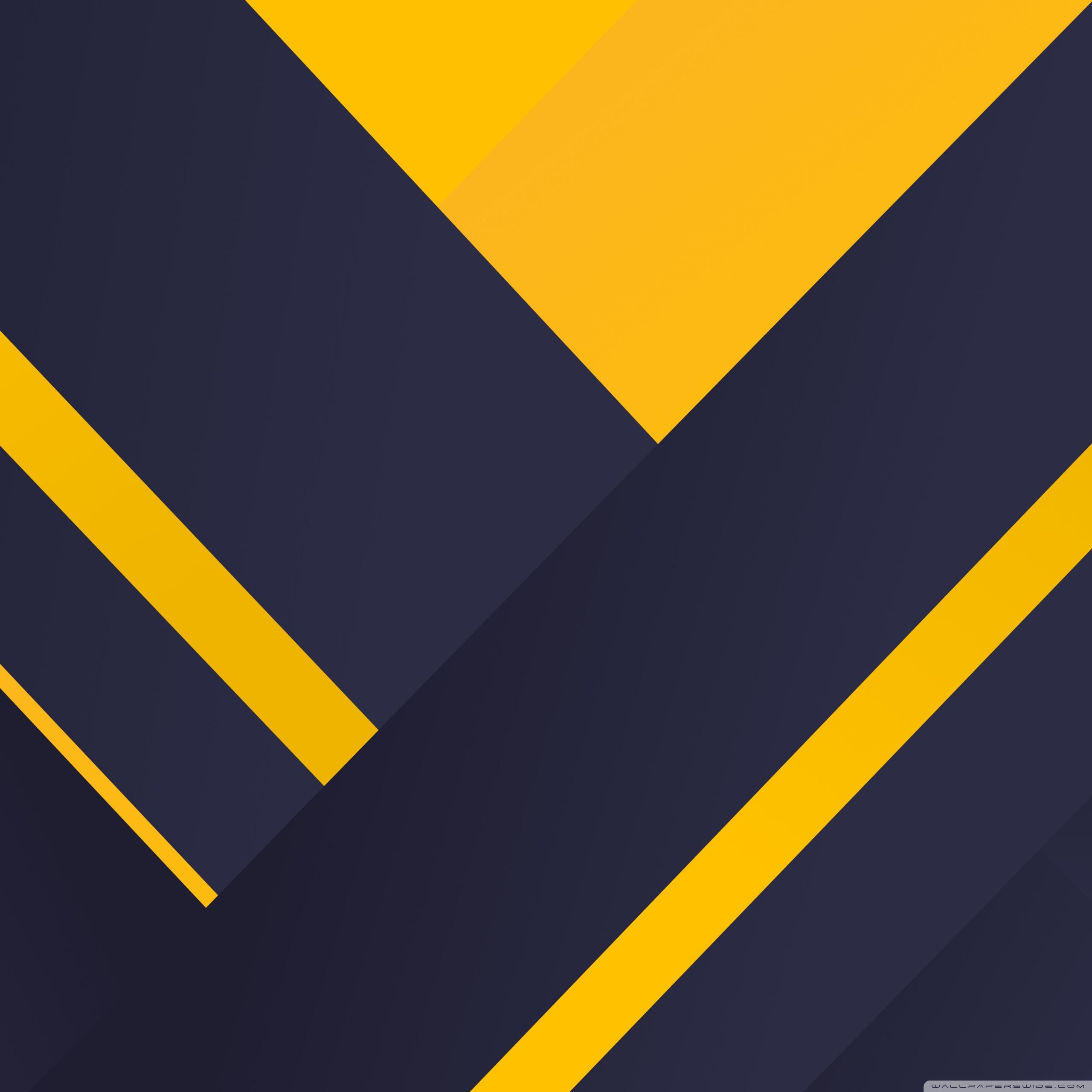 2560x2560 Navy Blue and Yellow Shapes Ultra HD Desktop Background Wallpaper for 4K UHD TV : Widescreen & UltraWide Desktop & Laptop : Multi Display, Dual & Triple Monitor : Tablet