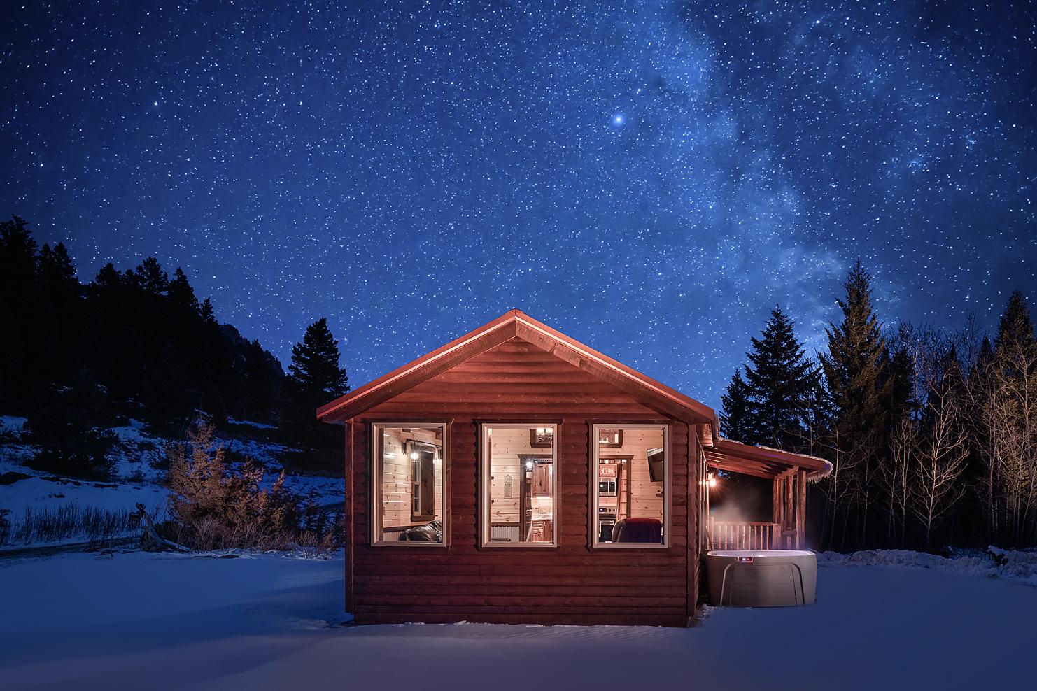 1482x988 Creekside Cabin. Mountain Home Montana Vacation Rentals