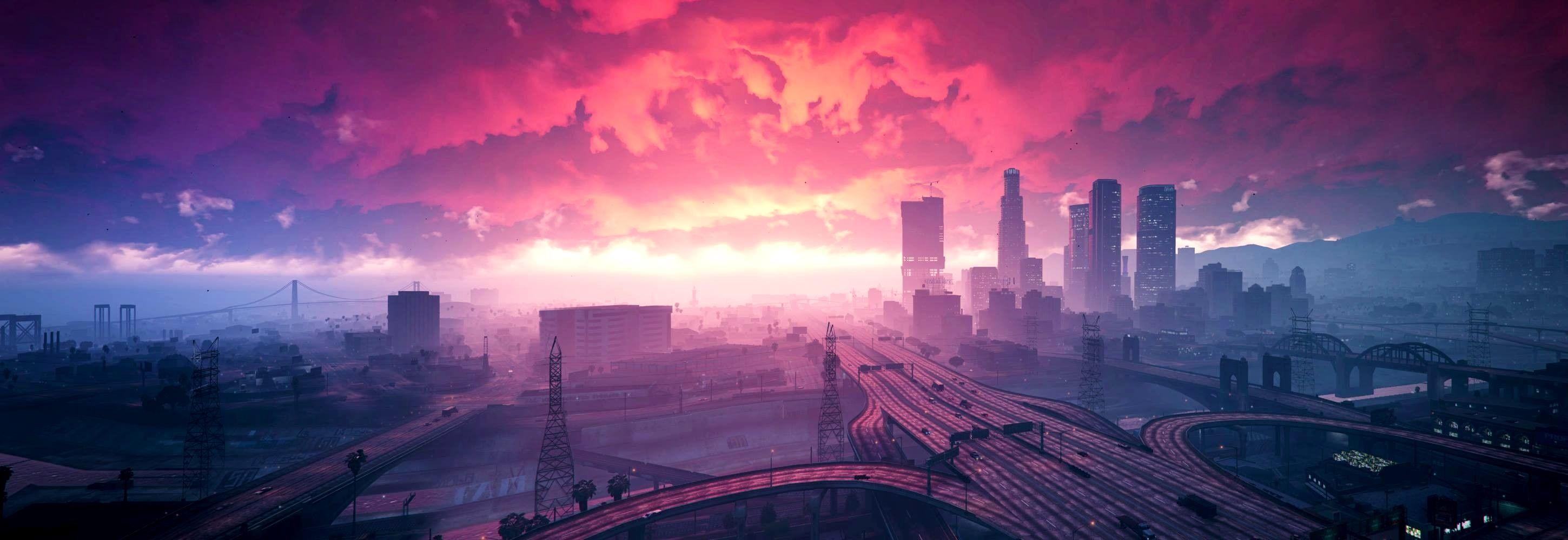 2899x1000 Wallpaper 4K Pc Gta V Ideas 4K of Wallpaper for Andriod