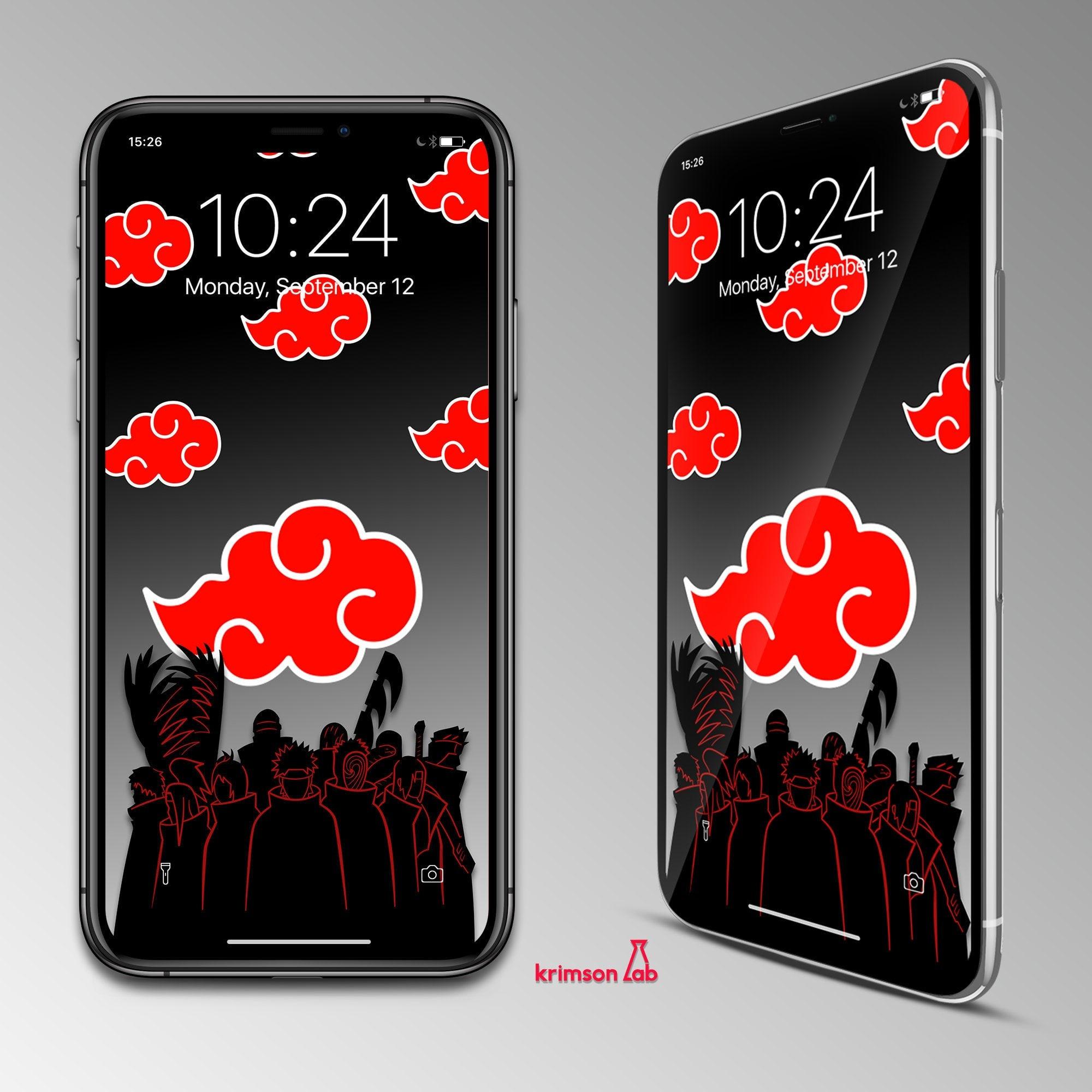 2000x2000 AKATSUKI CLAN Naruto Wallpaper Background Phone