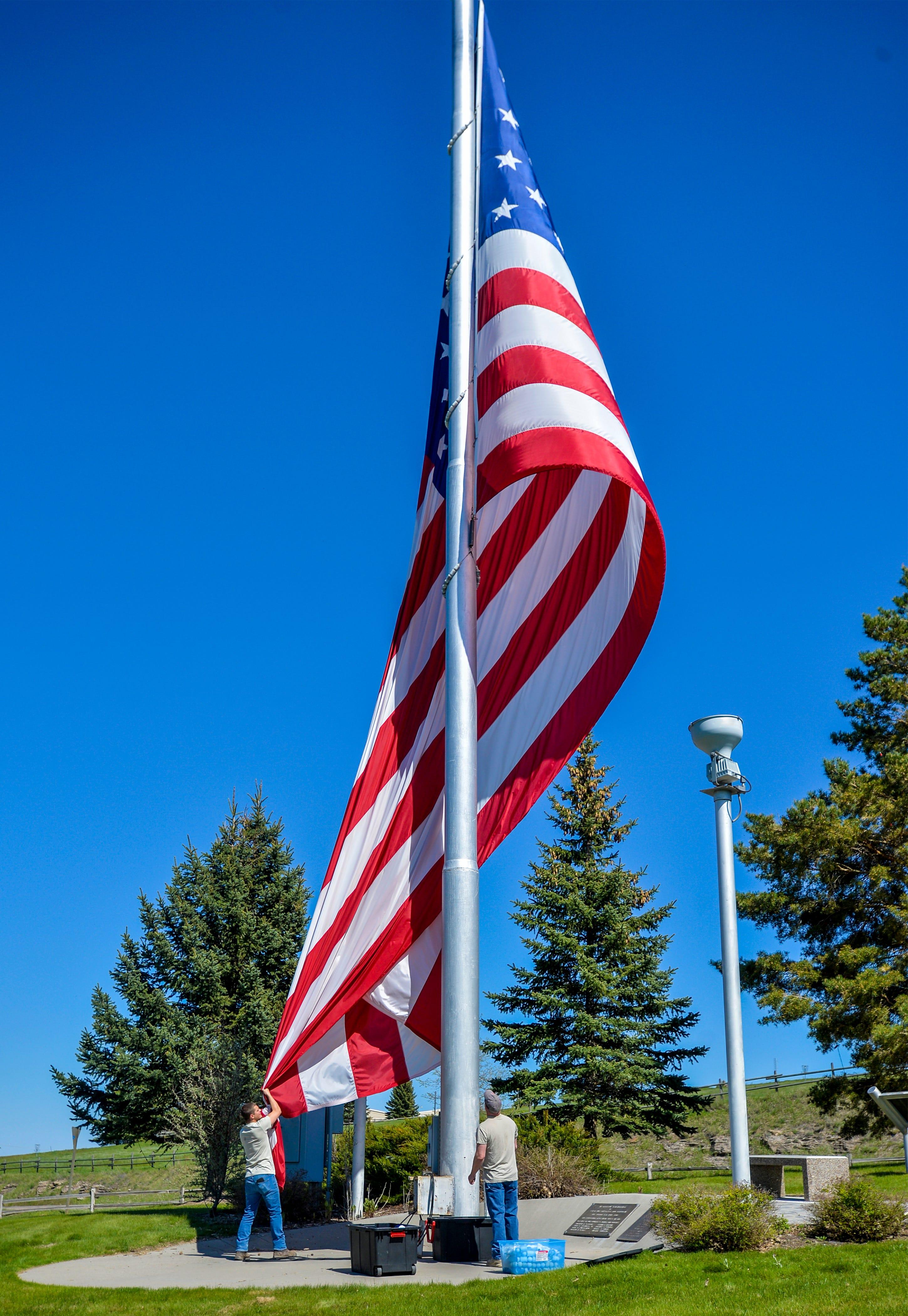 2898x4200 Unique team has kept Great Falls flag flying 35 years