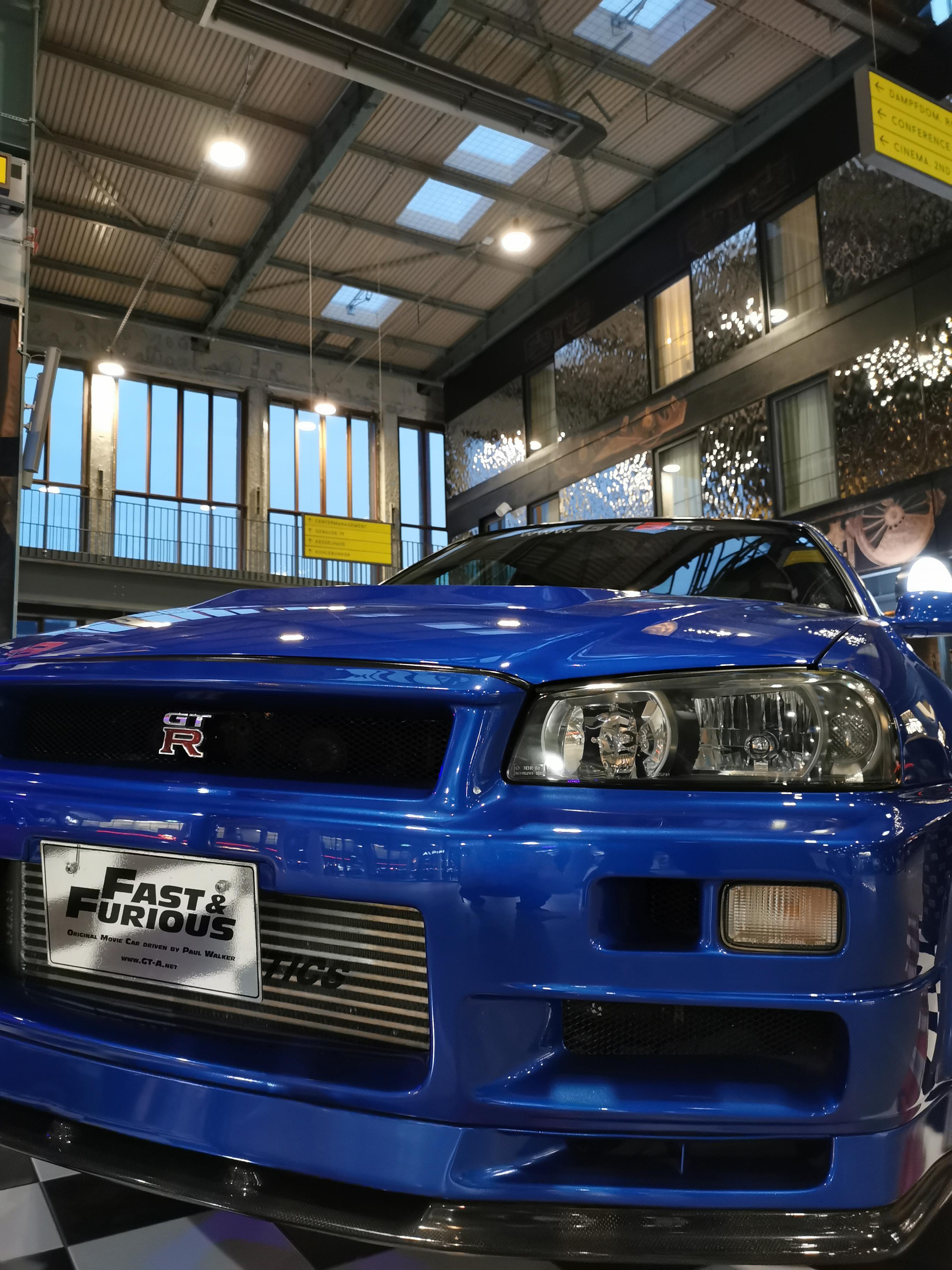 2736x3648 Nissan Skyline GT R R34 Original F&F / Paul Walker's Car