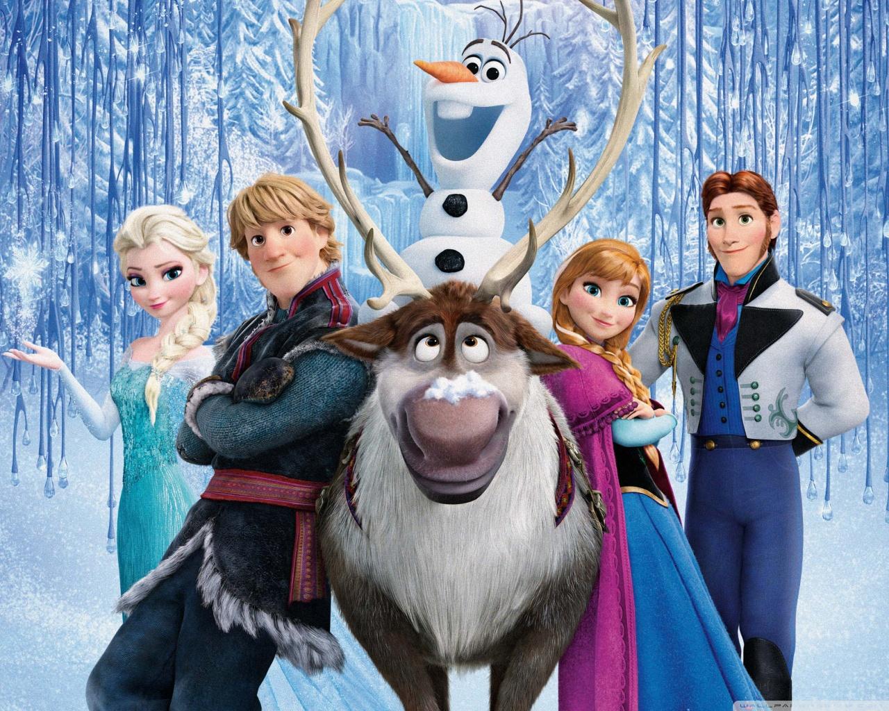 1280x1024 Frozen Disney Movie Ultra HD Desktop Background Wallpaper for