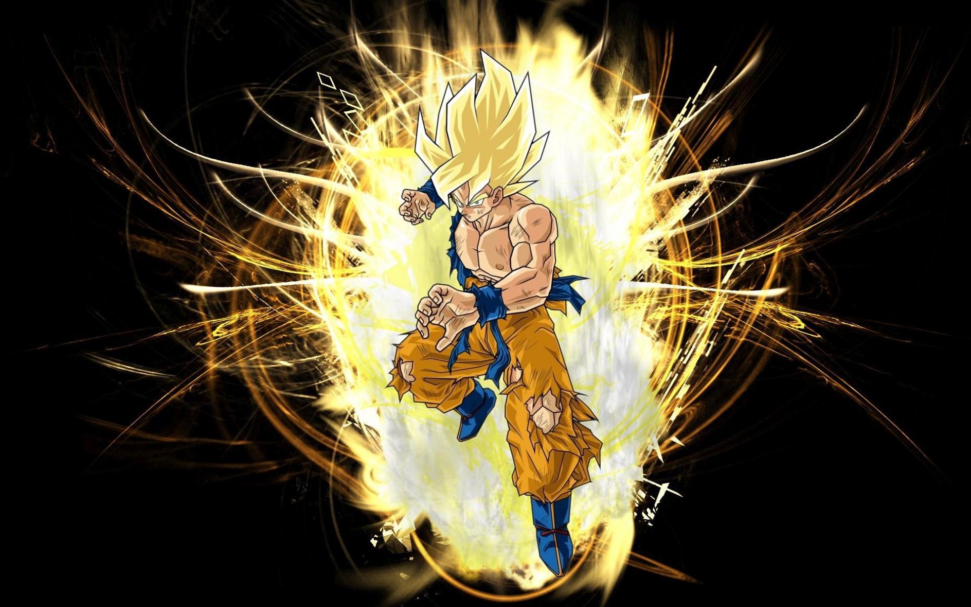 1920x1200 Super Saiyan Goku HD wallpaper