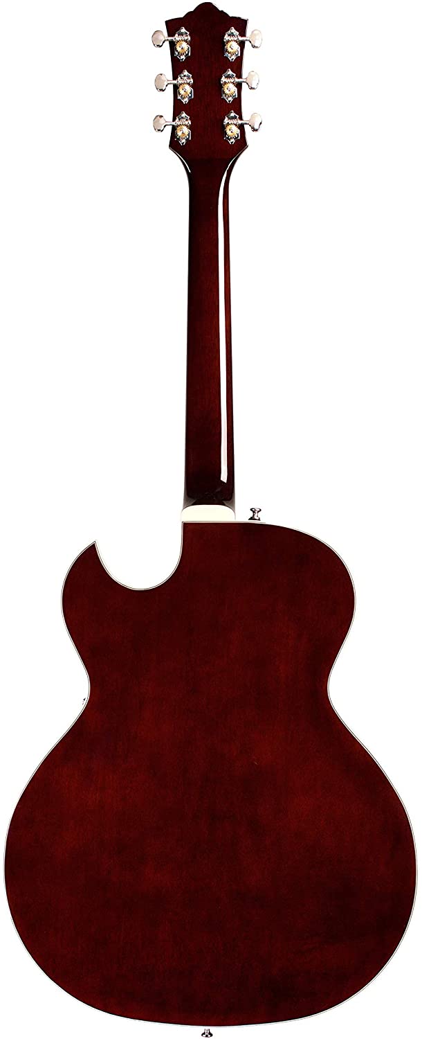 610x1500 Guild Guitars Starfire I SC Semi Hollow Body Electric Guitar, Vintage Walnut, Florentine Cut, Newark St. Collection : Musical Instruments