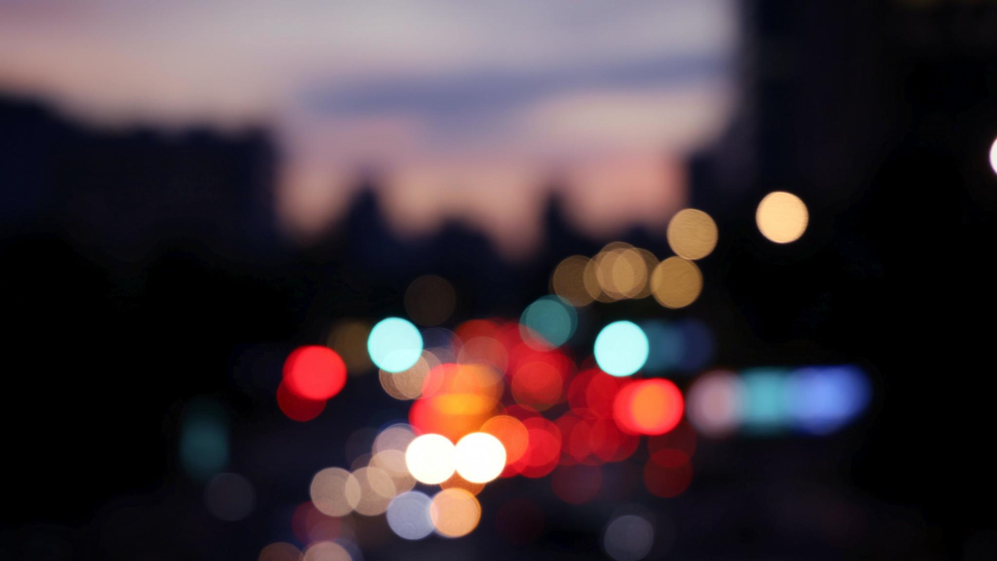 2048x1152 Download Bokeh, Blur, Multi Color 2048x1152 Wallpaper, Dual Wide 2048x1152 HD Image, Background, 25081
