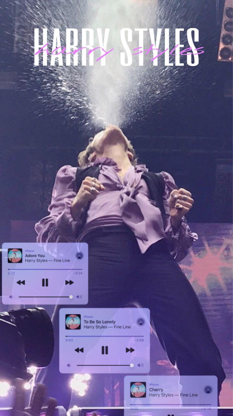 749x1334 Harry Styles Album Wallpaper