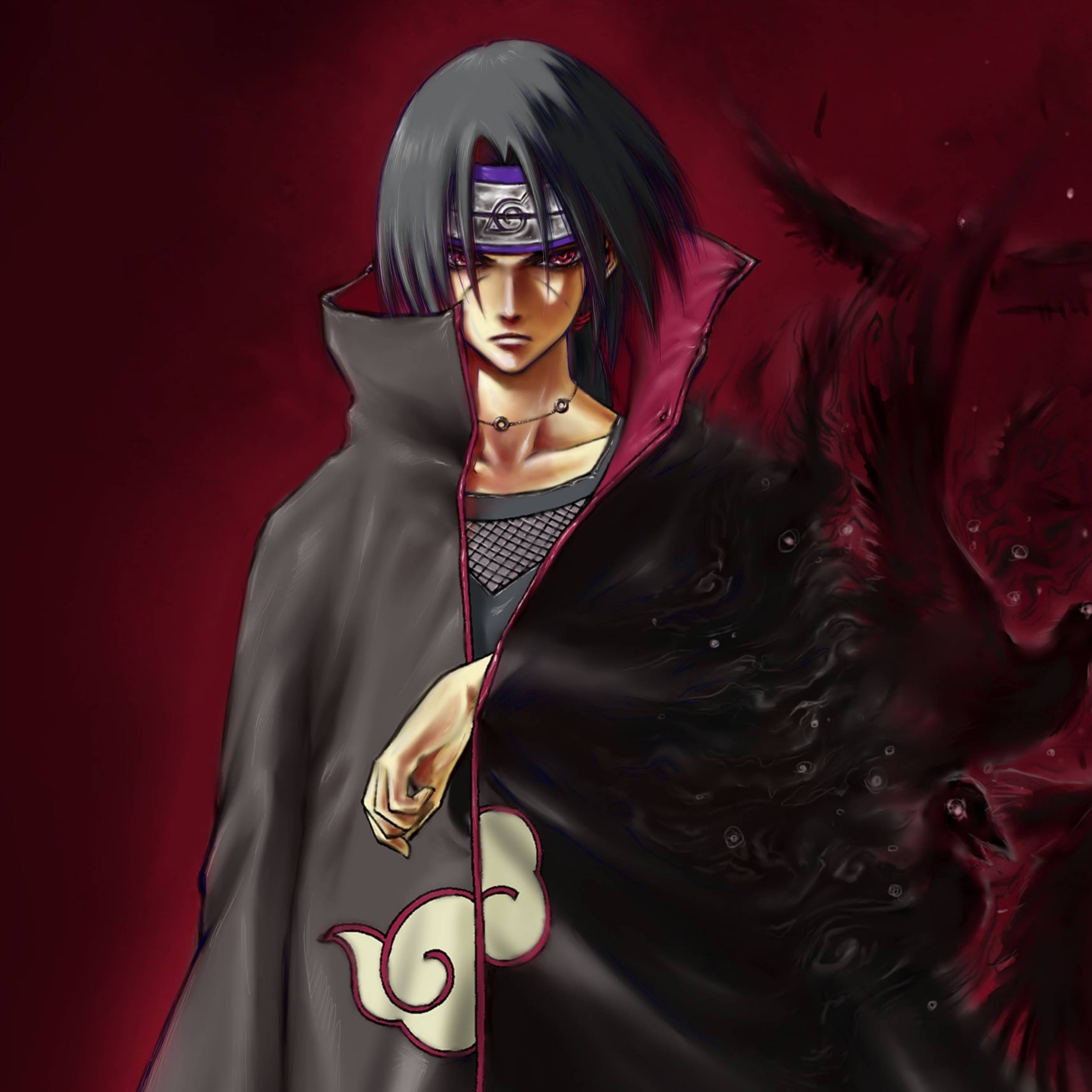 2932x2932 Itachi Uchiha Anime iPad Pro Retina Display Wallpaper, HD Anime 4K Wallpaper, Image, Photo and Background