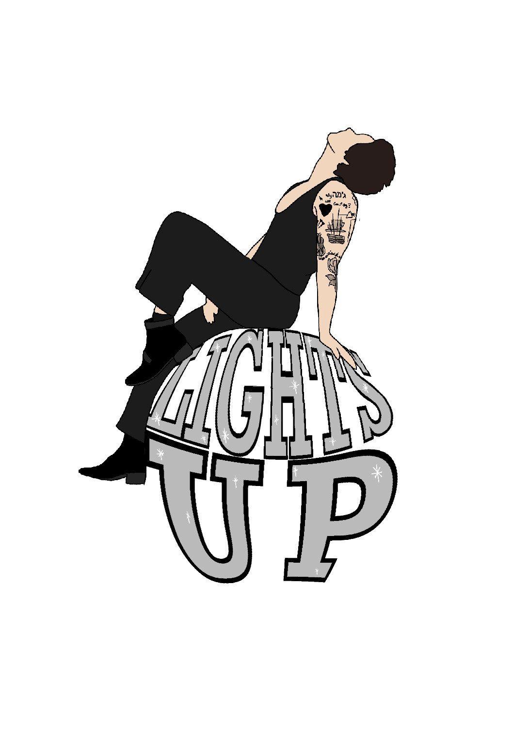 1056x1518 Lights Up sticker Harry Styles Fine Line Album Merch. Harry styles drawing, Harry styles, Harry styles wallpaper
