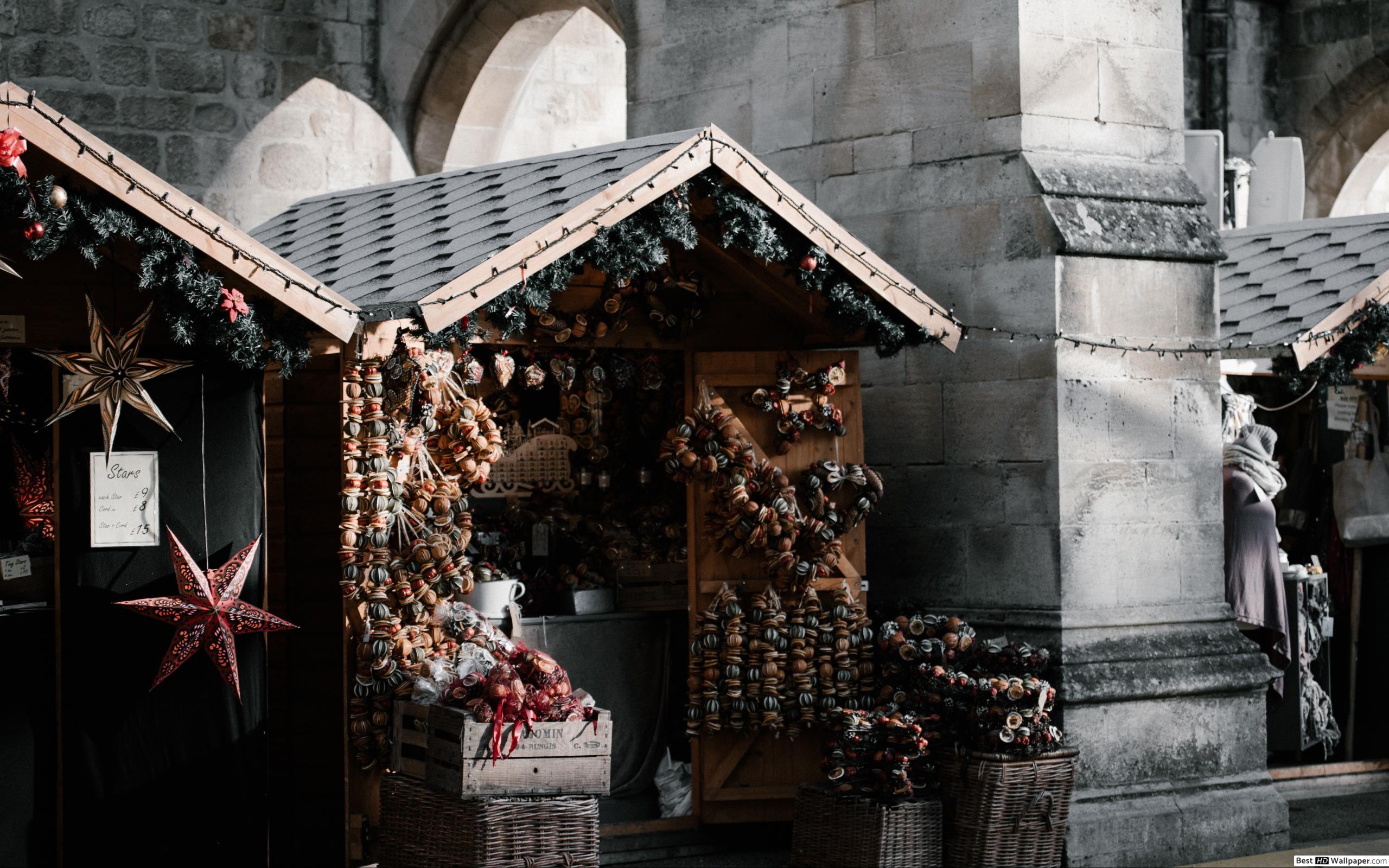 2560x1600 Christmas City at The Shop HD wallpaper download