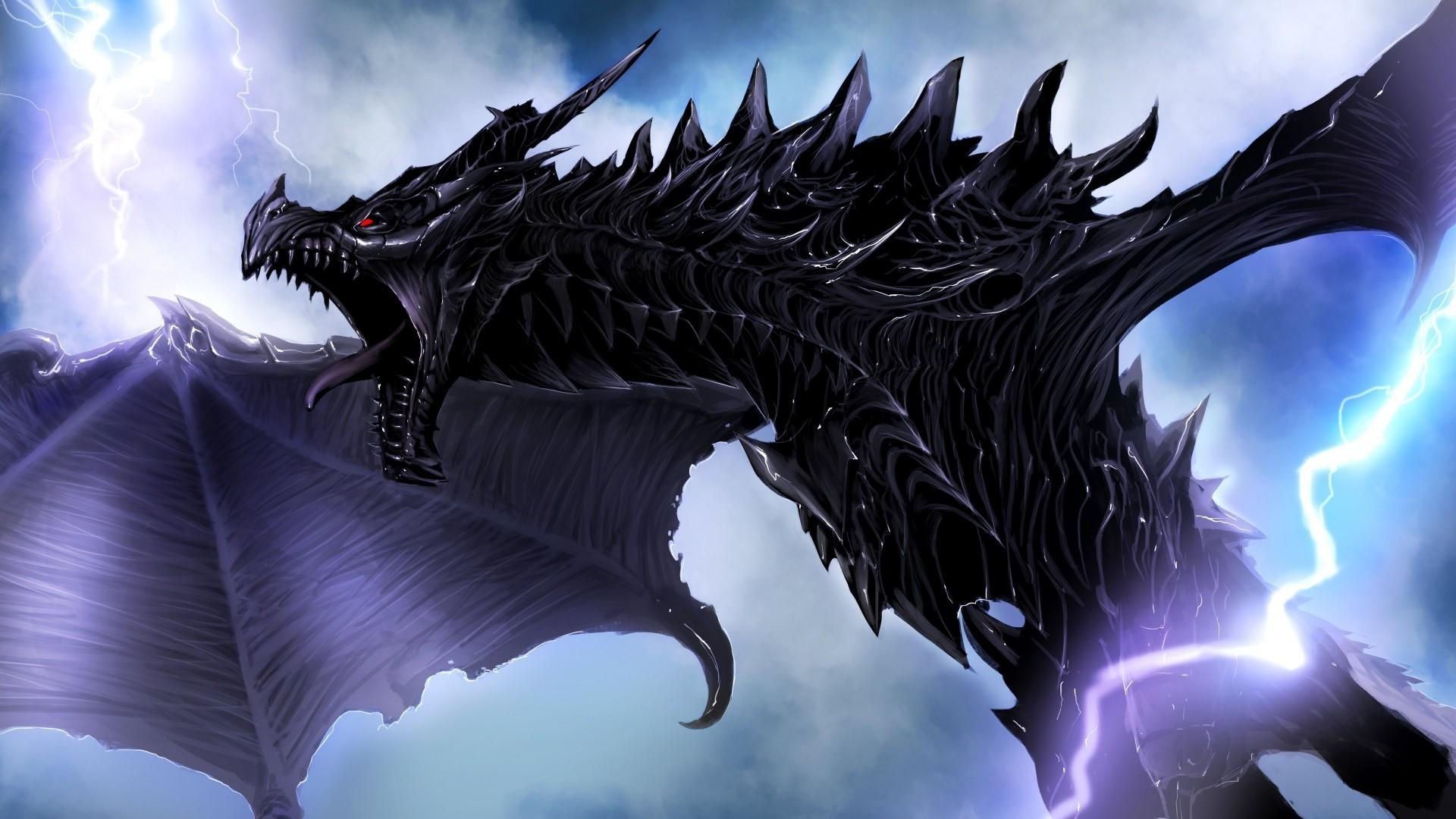 1920x1080 The Elder Scrolls V Skyrim Dragon Wallpaper 01932