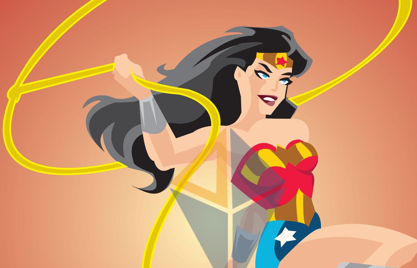 1400x900 Wonder Woman Vector Art 4k 1400x900 Resolution HD 4k Wallpaper, Image, Background, Photo and Picture