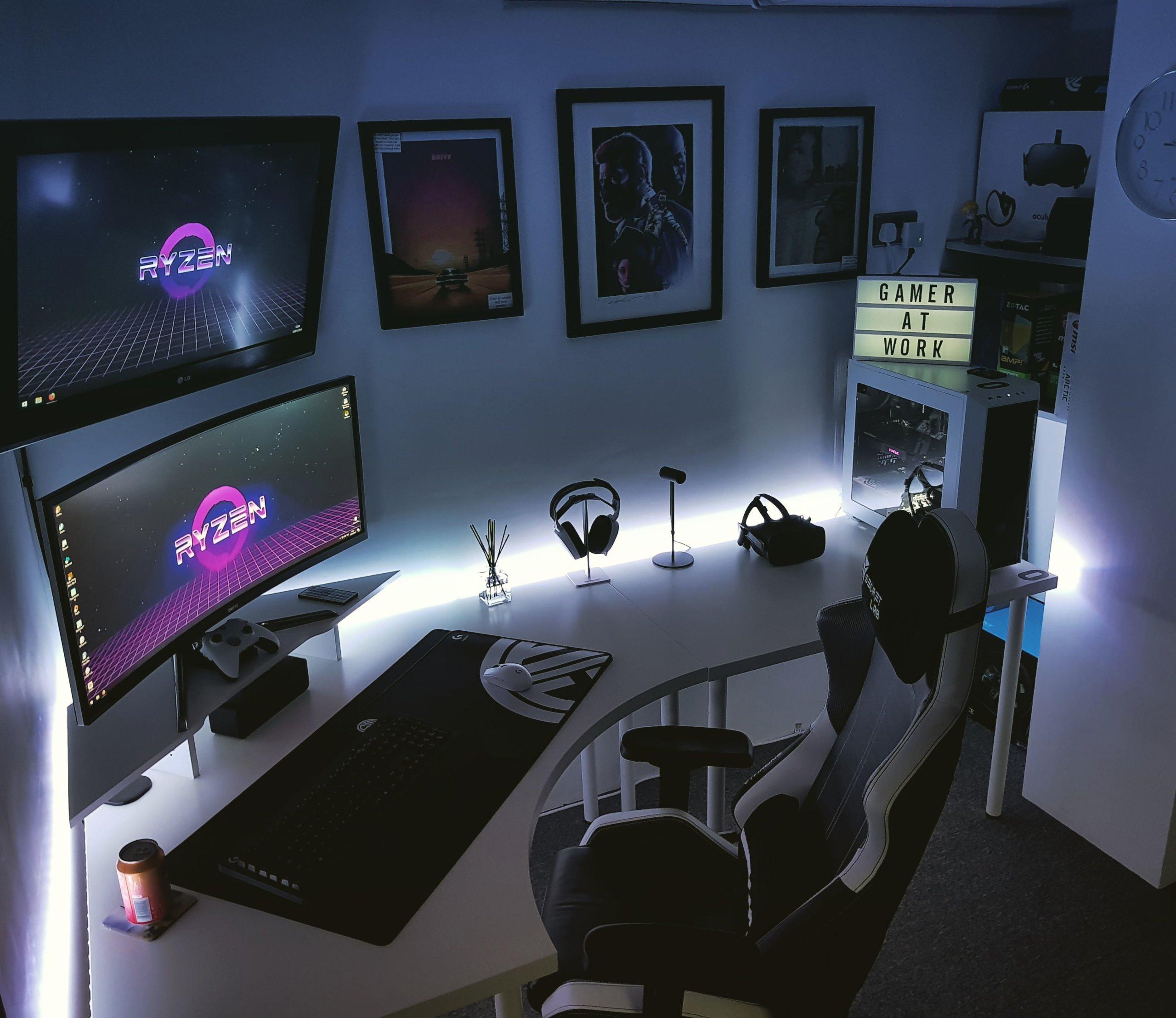 2560x2216 Epic Video Game Room Ideas That Are Still Modern and Functional