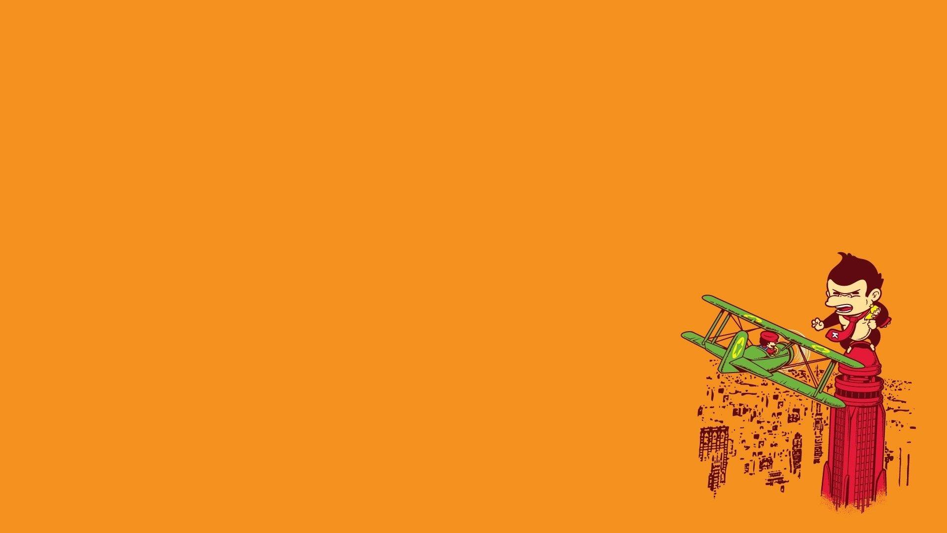 1920x1080 King Kong, Donkey Kong, Mario HD Wallpaper