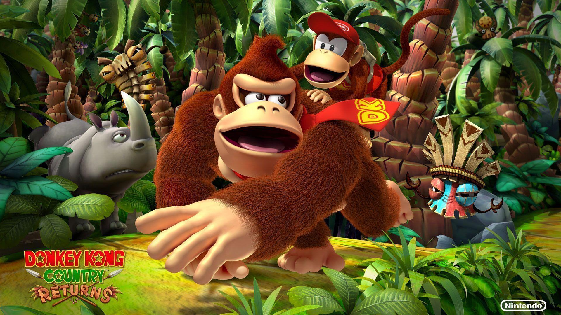 1920x1080 Donkey Kong Wallpaper