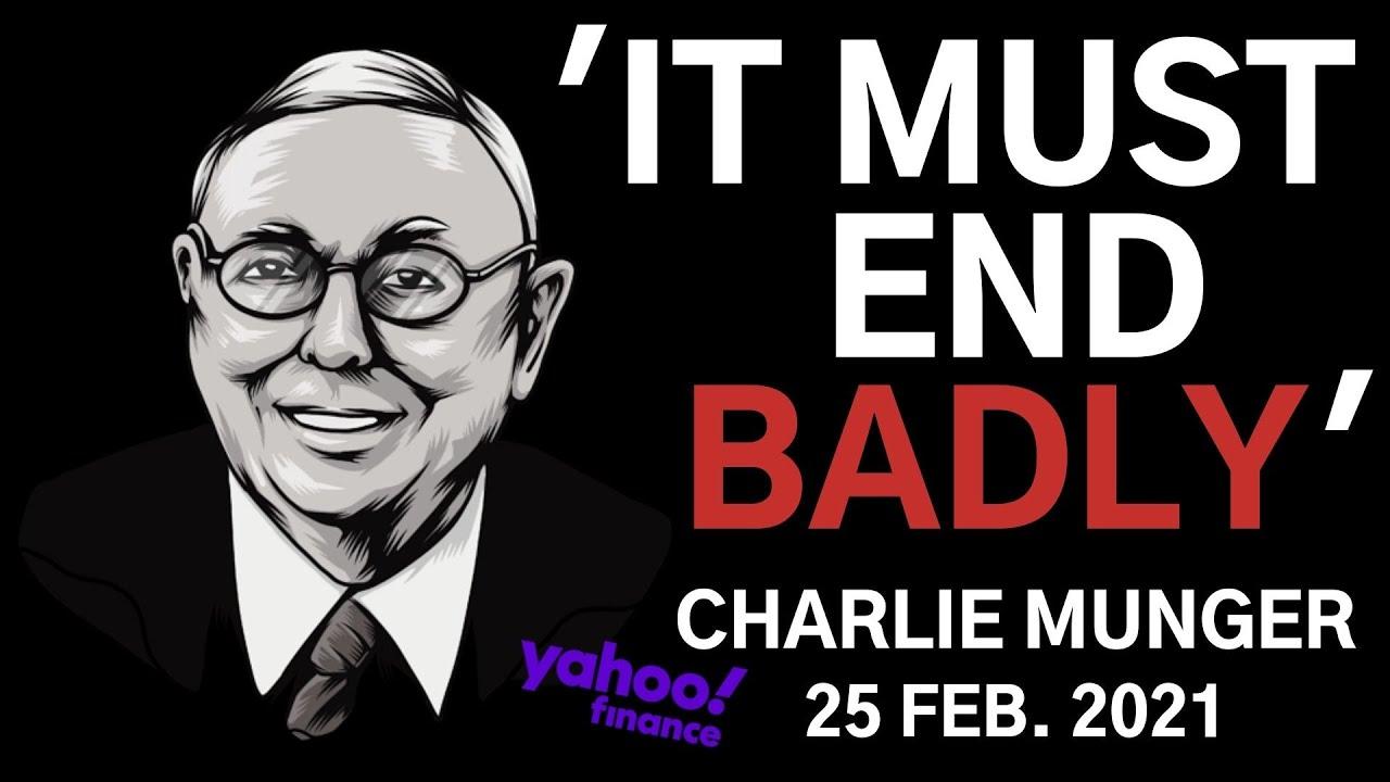 1280x720 Charlie Munger Says Stock Market Is A Bubble In 2021