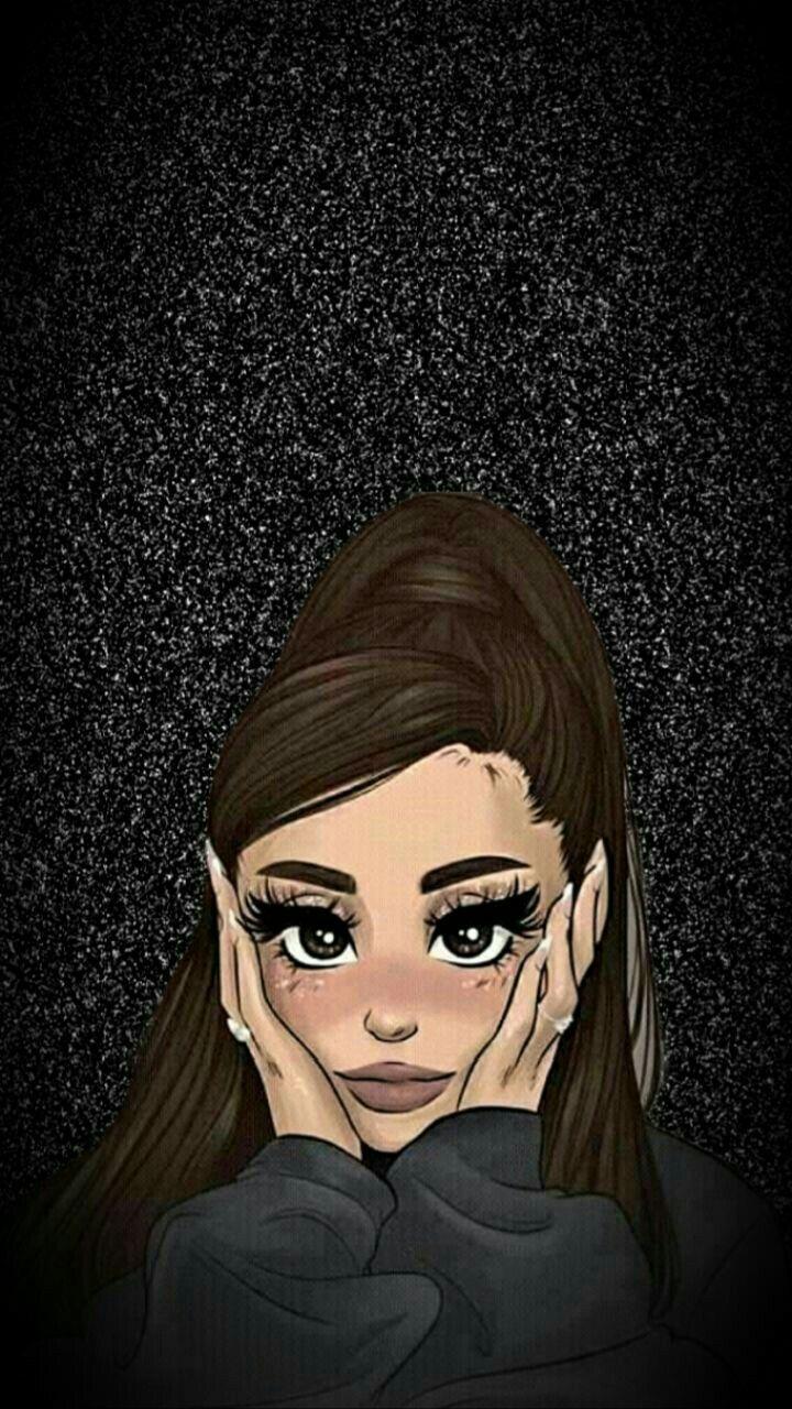 720x1280 аріана гранде. Ariana grande drawings, Ariana grande anime, Ariana grande background
