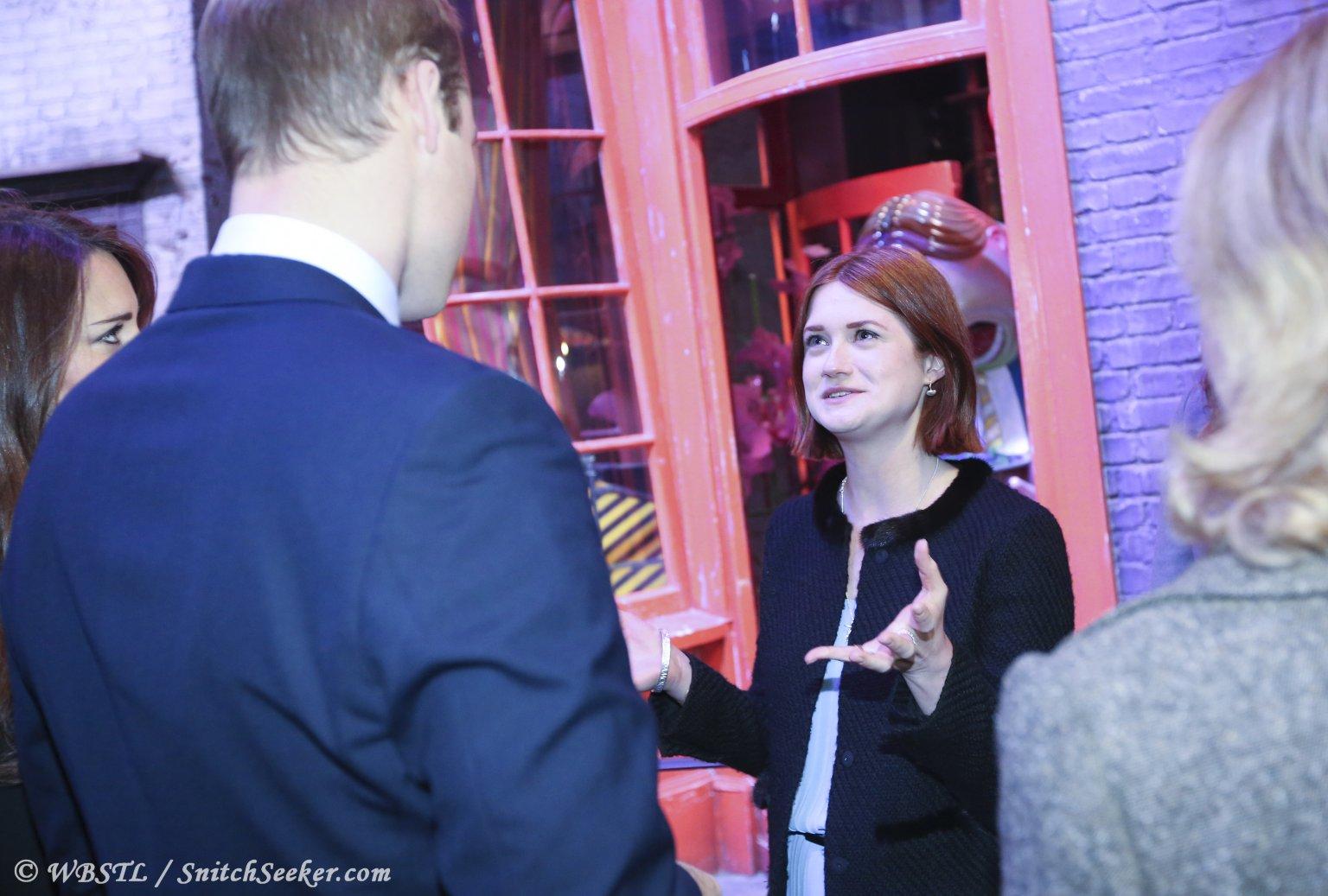 1536x1037 Bonnie Wright, Matthew Lewis photo with royal family at WB Studio Leavesden opening Wright Photo