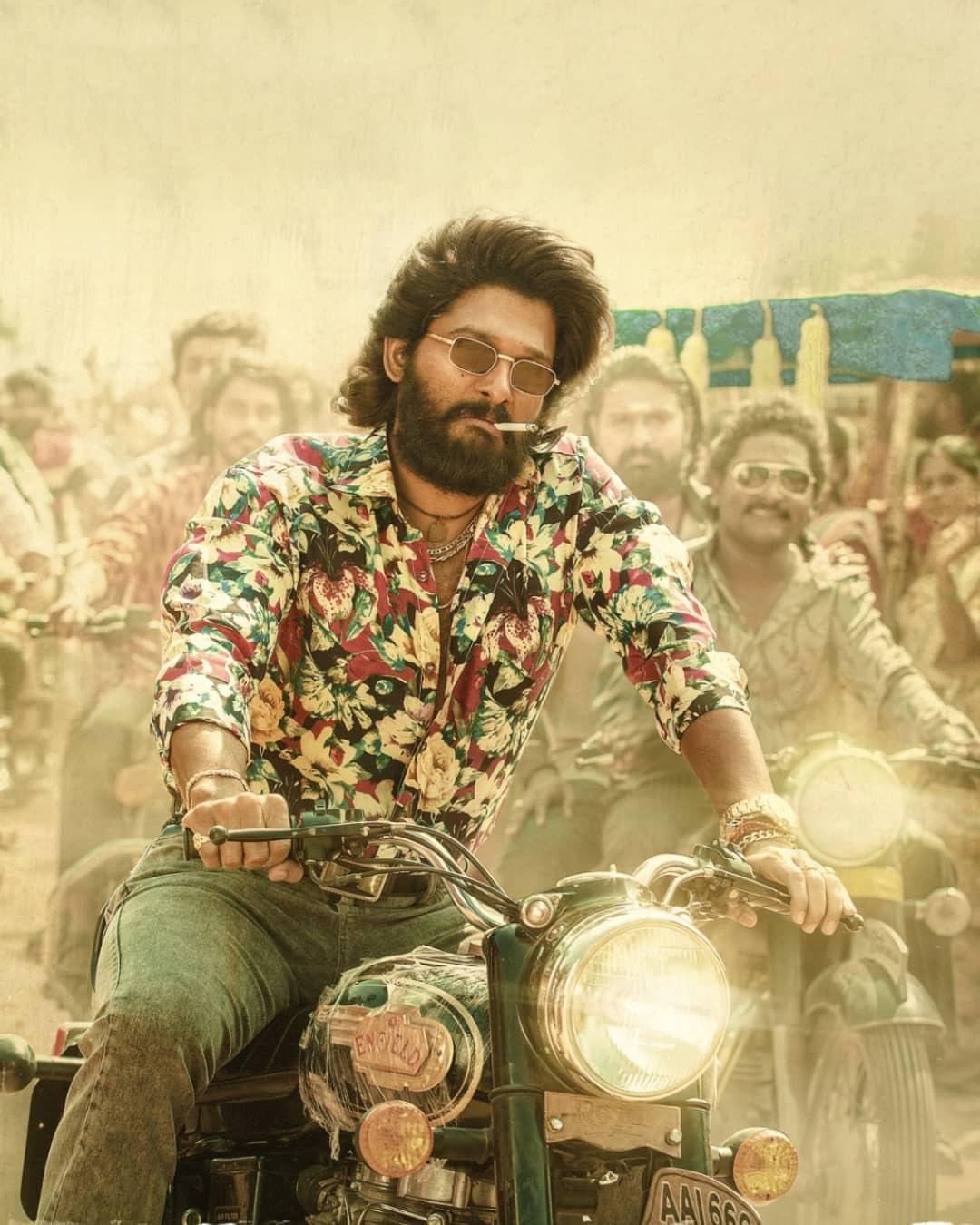 1080x1350 Allu Arjun As Pushpa Raj Looks Unrecognizable In These Brand New Picture!