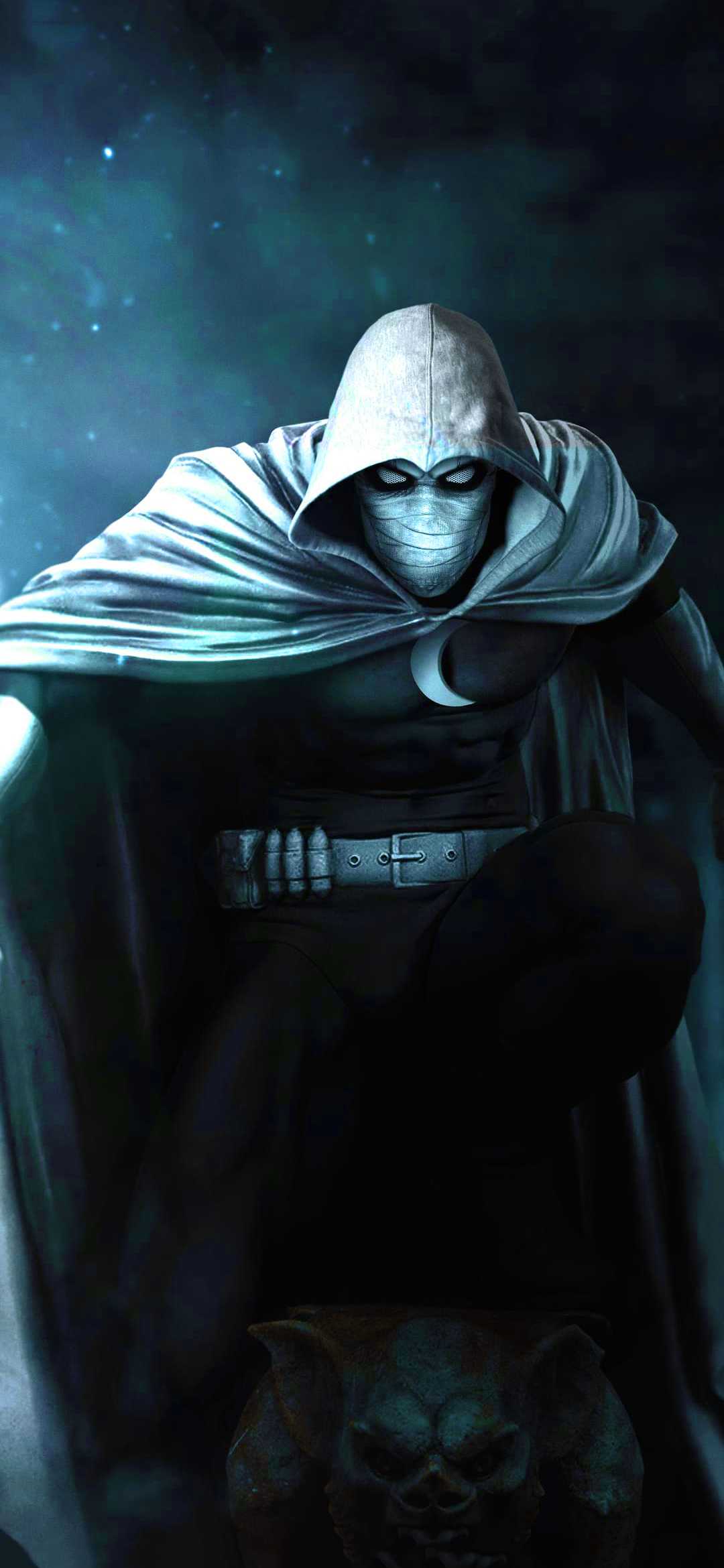 1080x2340 Moon Knight Wallpaper