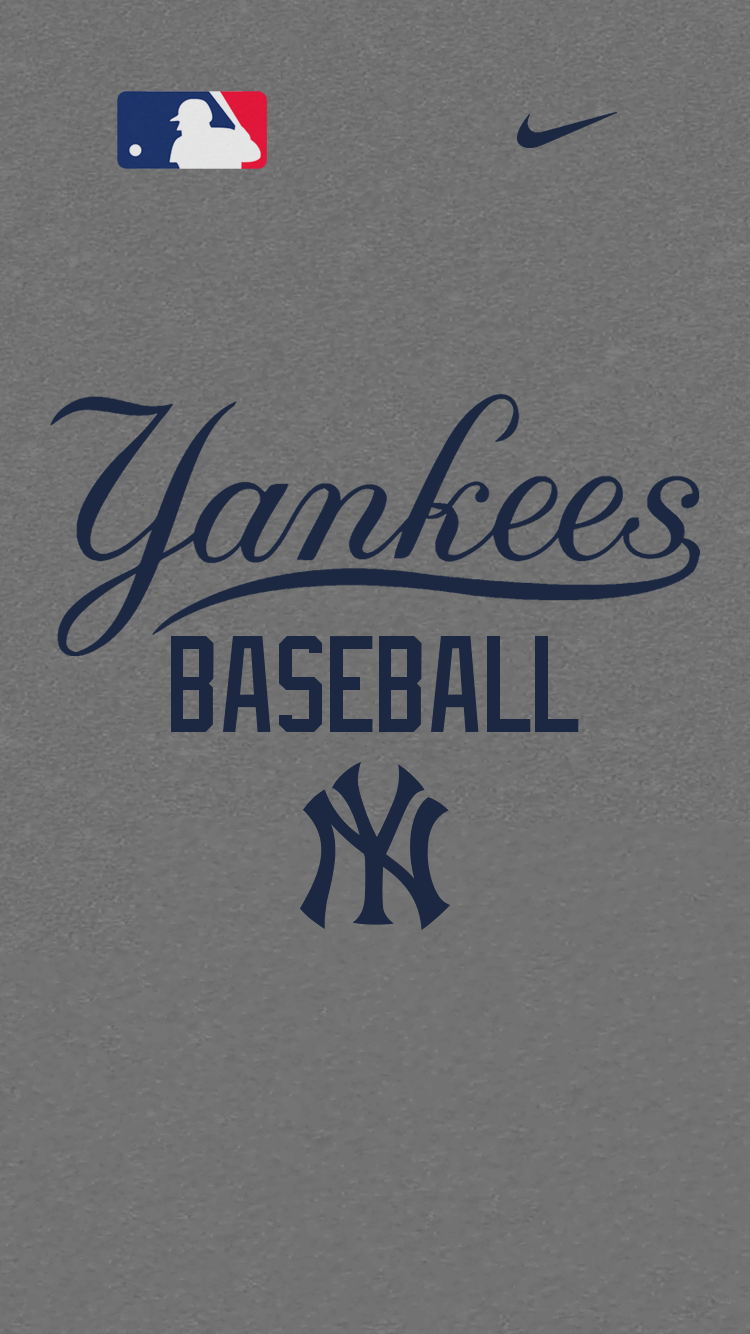 Download Nike Baseball New York Yankees Iphone Wallpaper