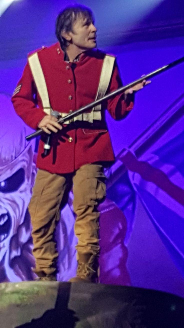 736x1308 Bruce Dickinson!! Iron Maiden 2017 tour. Mon 8th May. Manchester x. Bruce dickinson, Iron maiden, Maiden