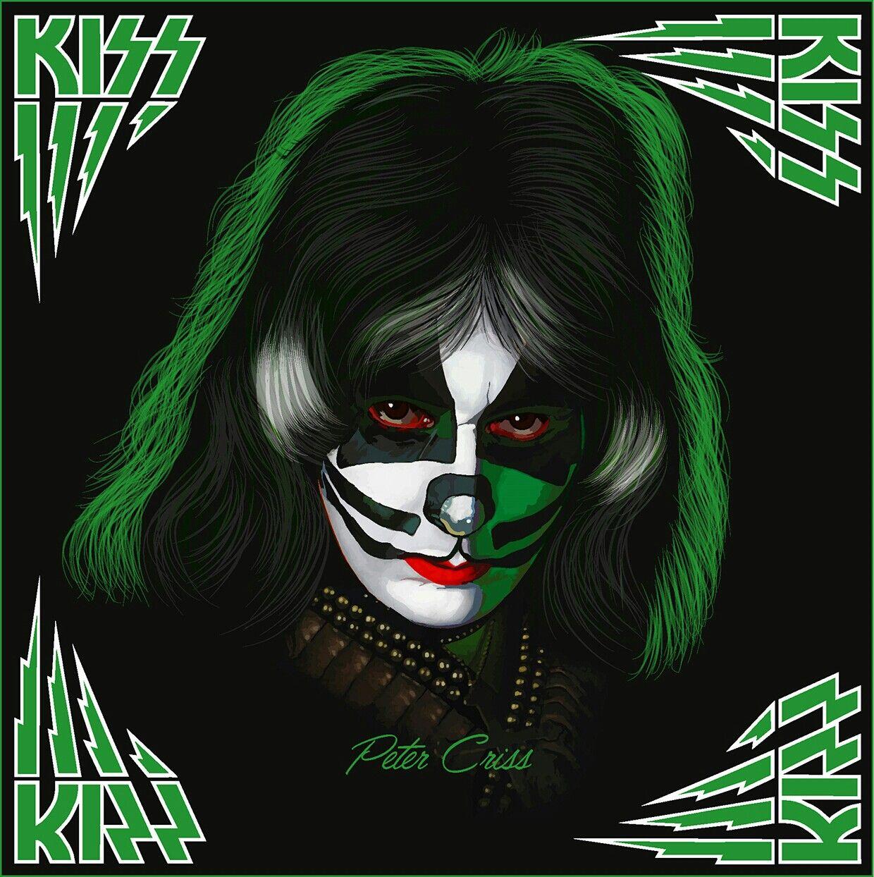 1240x1244 Peter Criss. Kiss artwork, Kiss art, Kiss band