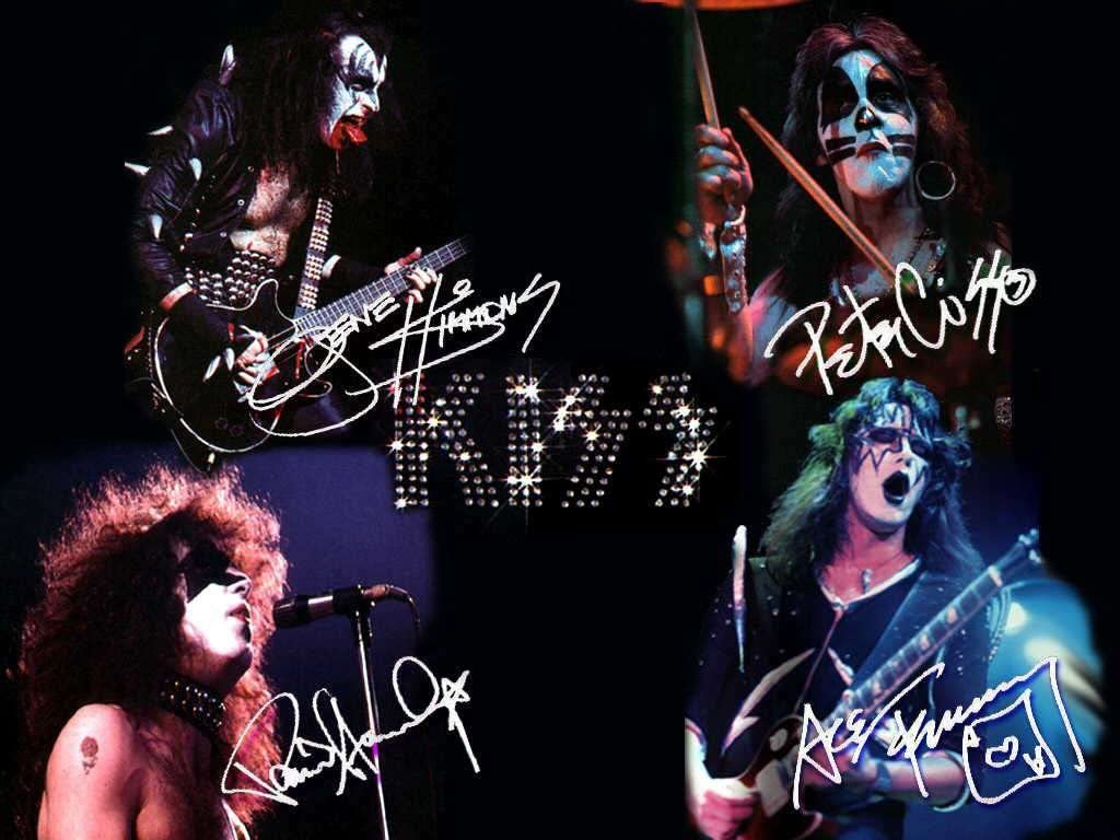 1024x768 Get Motivation Kiss Rock Band Paul Stanley Gene Simmons Peter Criss Ace Frehley 12 x 18 inch Poster : Amazon.ca: Home