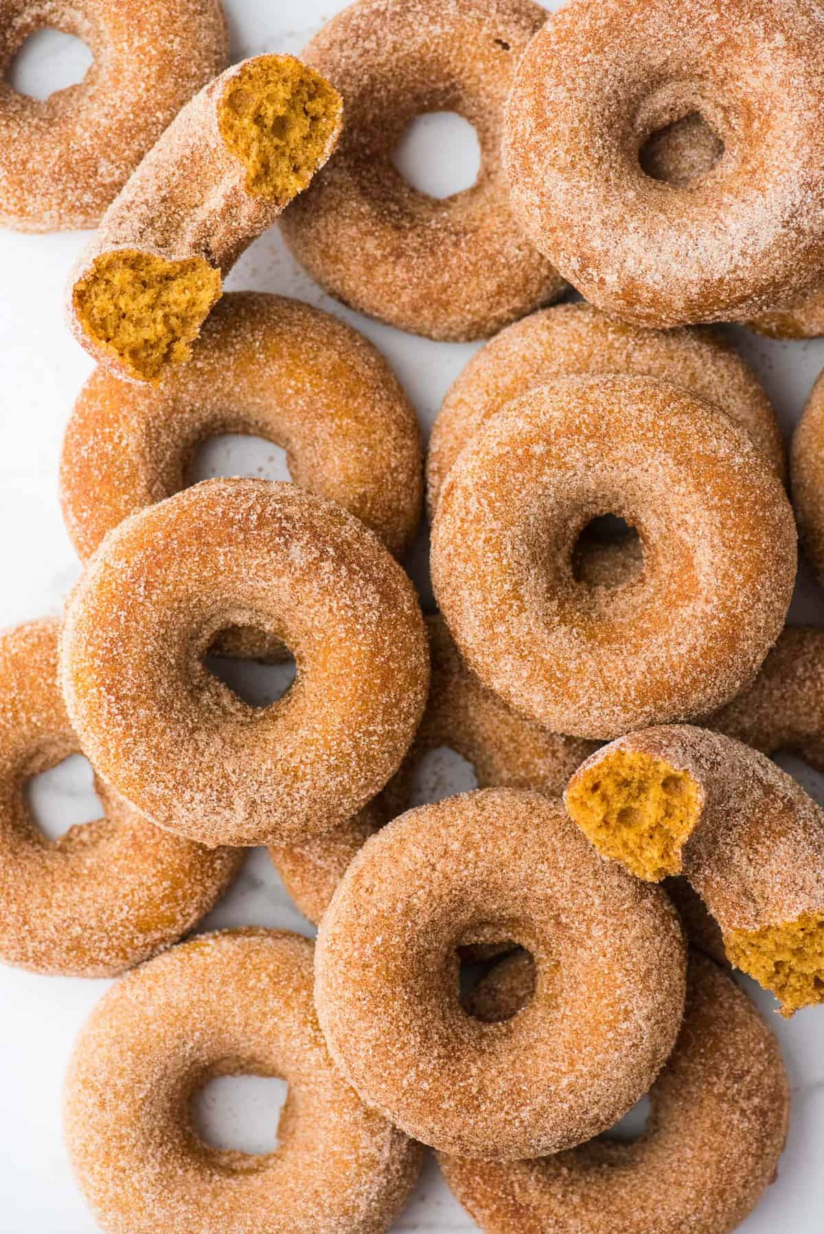 1200x1798 Pumpkin Donuts baked pumpkin spice donuts!
