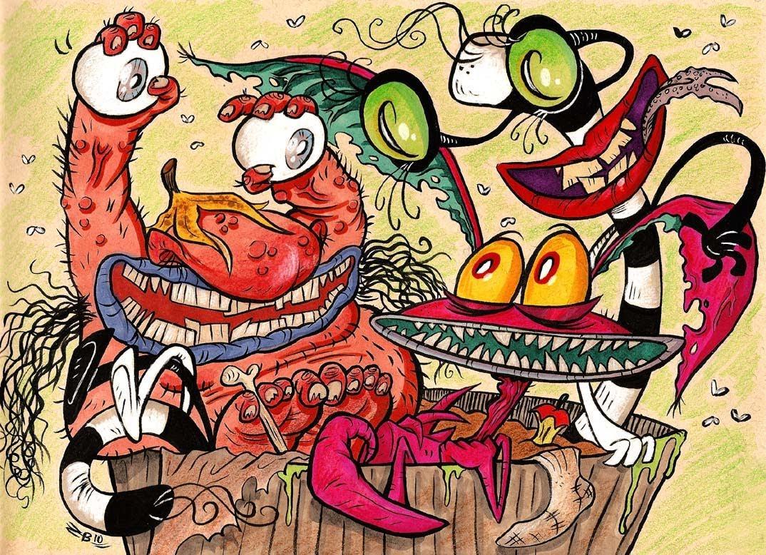 1074x778 Aaahh!!! Real Monsters wallpaper, Cartoon, HQ Aaahh!!! Real Monsters pictureK Wallpaper 2019