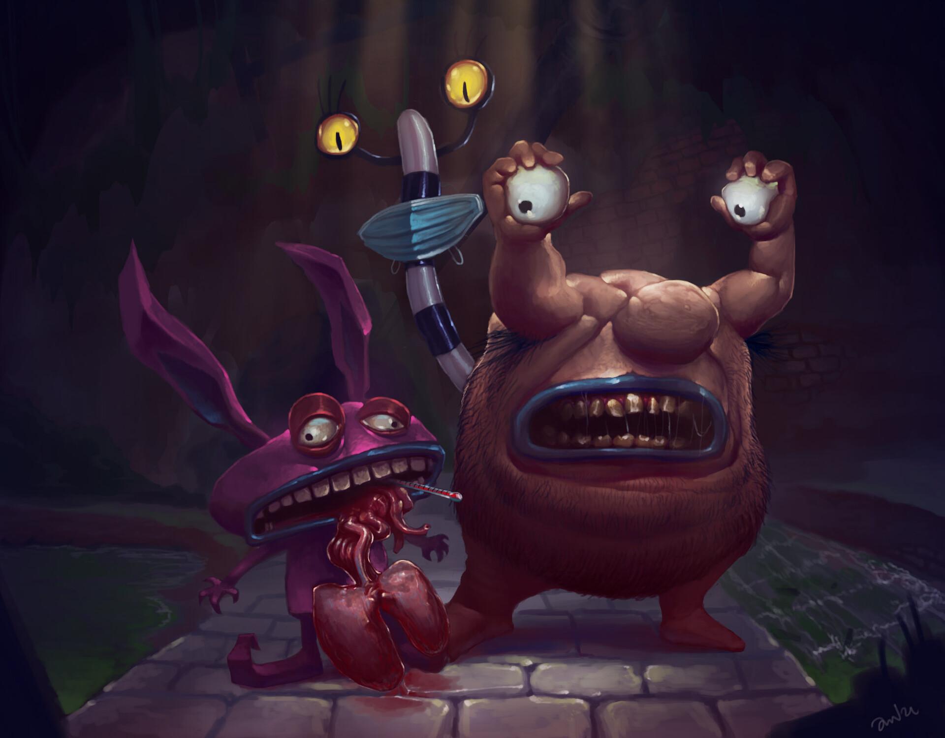 1920x1500 Aaahh!!! Real Monsters