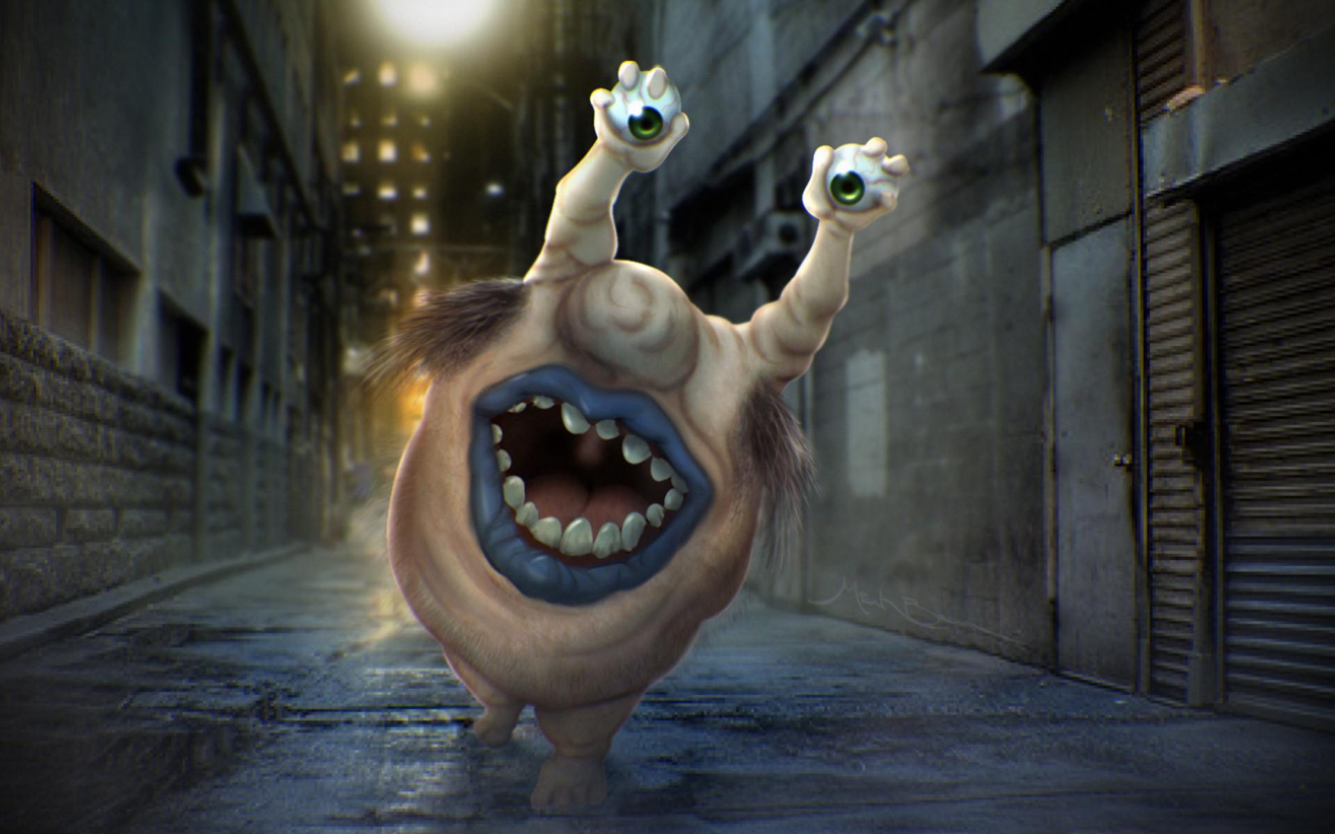 1920x1200 Micah Brown Real Monsters