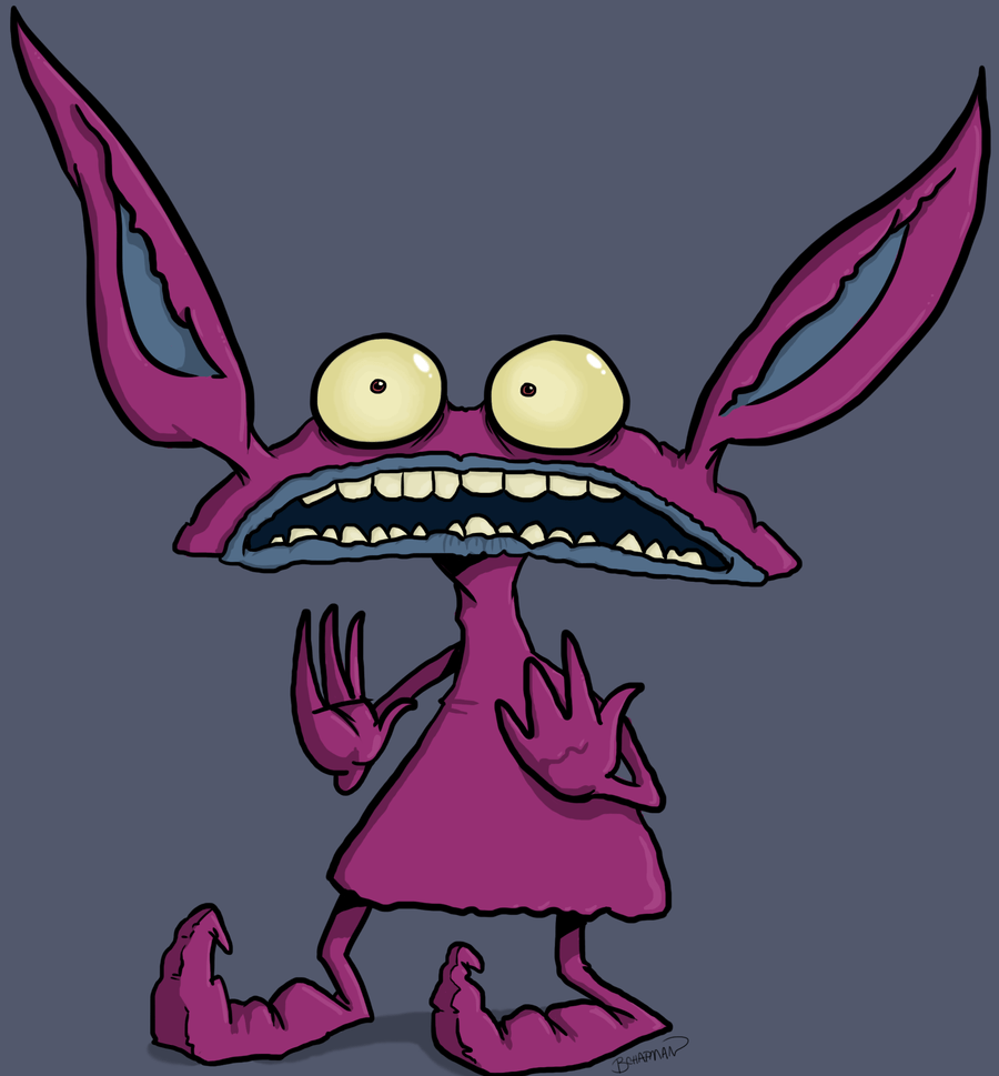900x969 AH Real Monsters On Love Nickelodeon. Real Monsters, Real Monsters Cartoon, Monster Tattoo