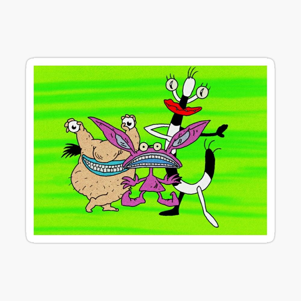 1000x1000 Aaahh! Real Monsters Art Board Print