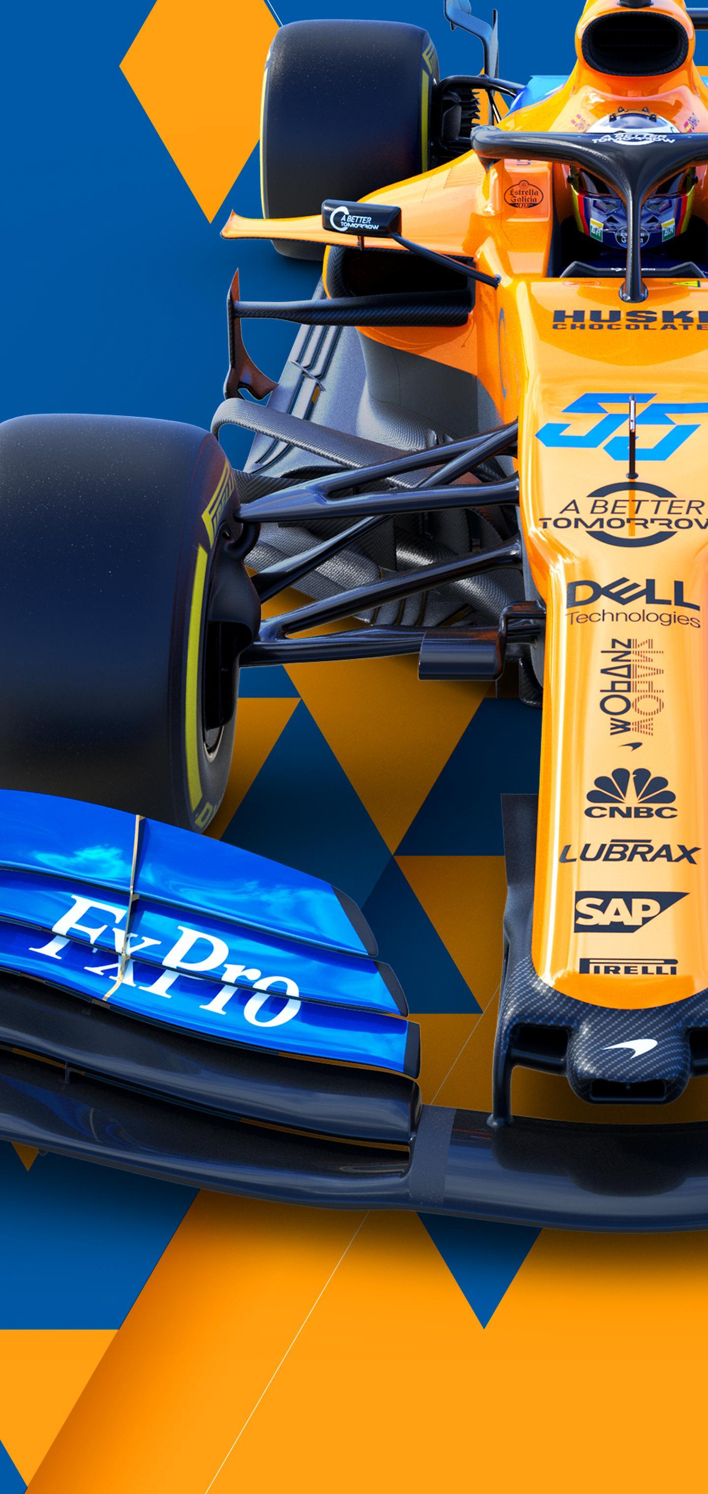1440x3040 McLaren F1 Wallpaper