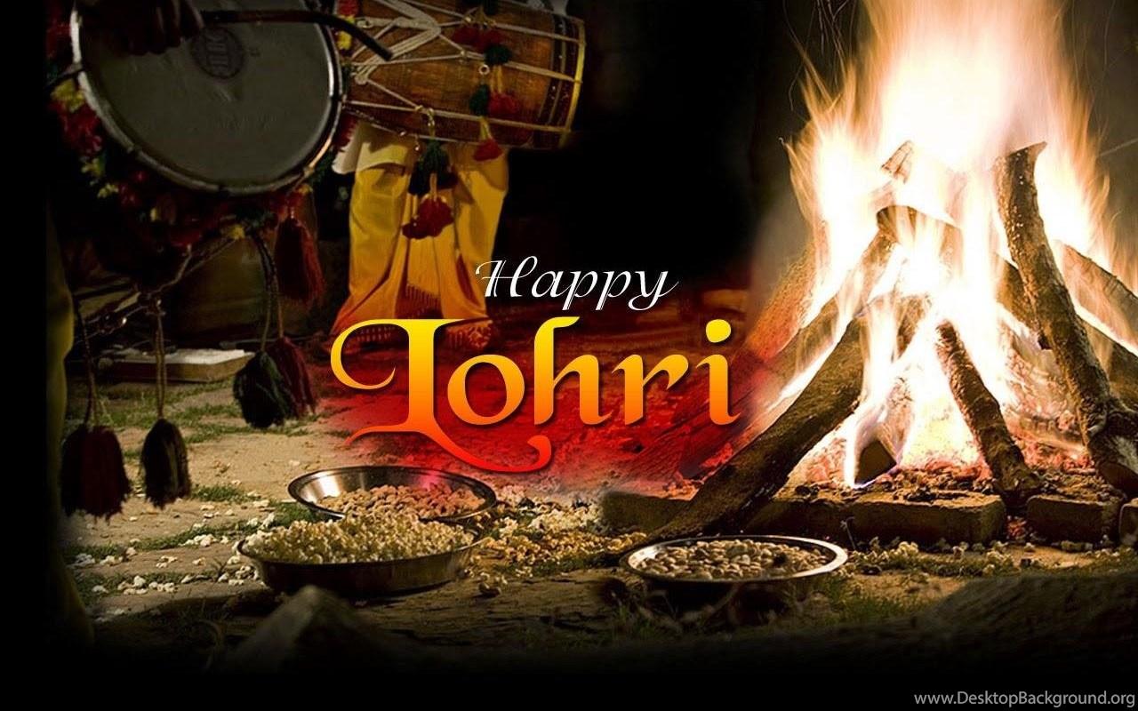 1280x800 Happy Lohri Image In Punjabi 1080 HD High Resolution Whatsapp. Desktop Background