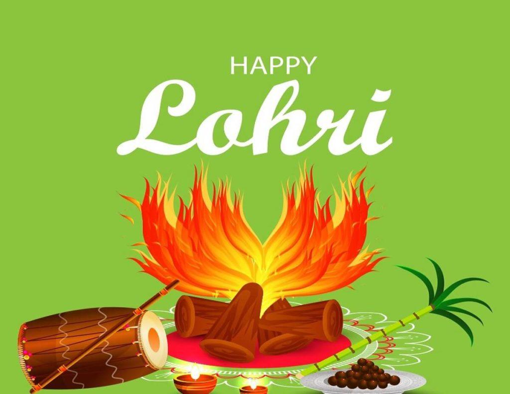 1024x791 Happy Lohri 2022 Wishes Image in Punjabi, Hindi, English. Lohri Status Quotes for Friends & Family