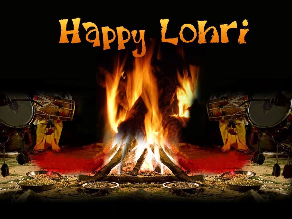 1024x768 Best Happy Lohri Wallpaper