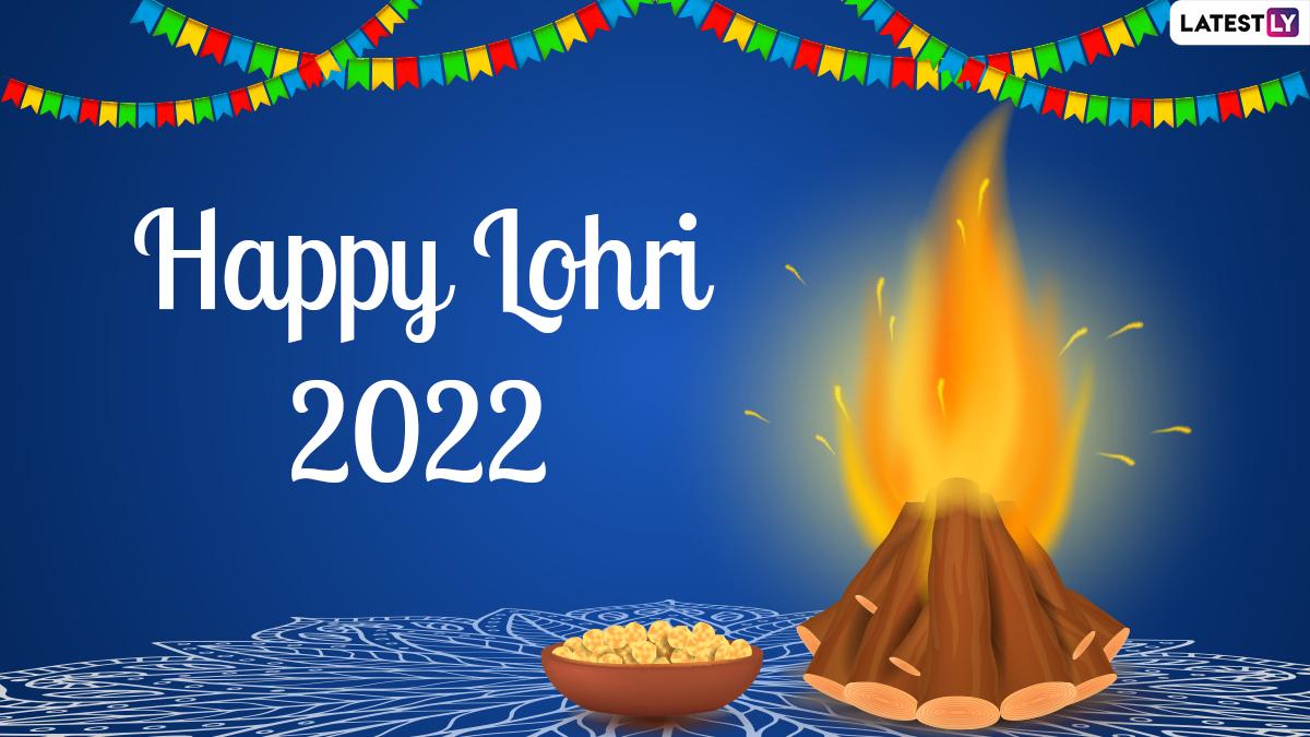 1200x675 Lohri 2022 Image & HD Wallpaper for Free Download Online: Wish Happy Lohri With New WhatsApp Messages and GIF Greetings to Family & Friends