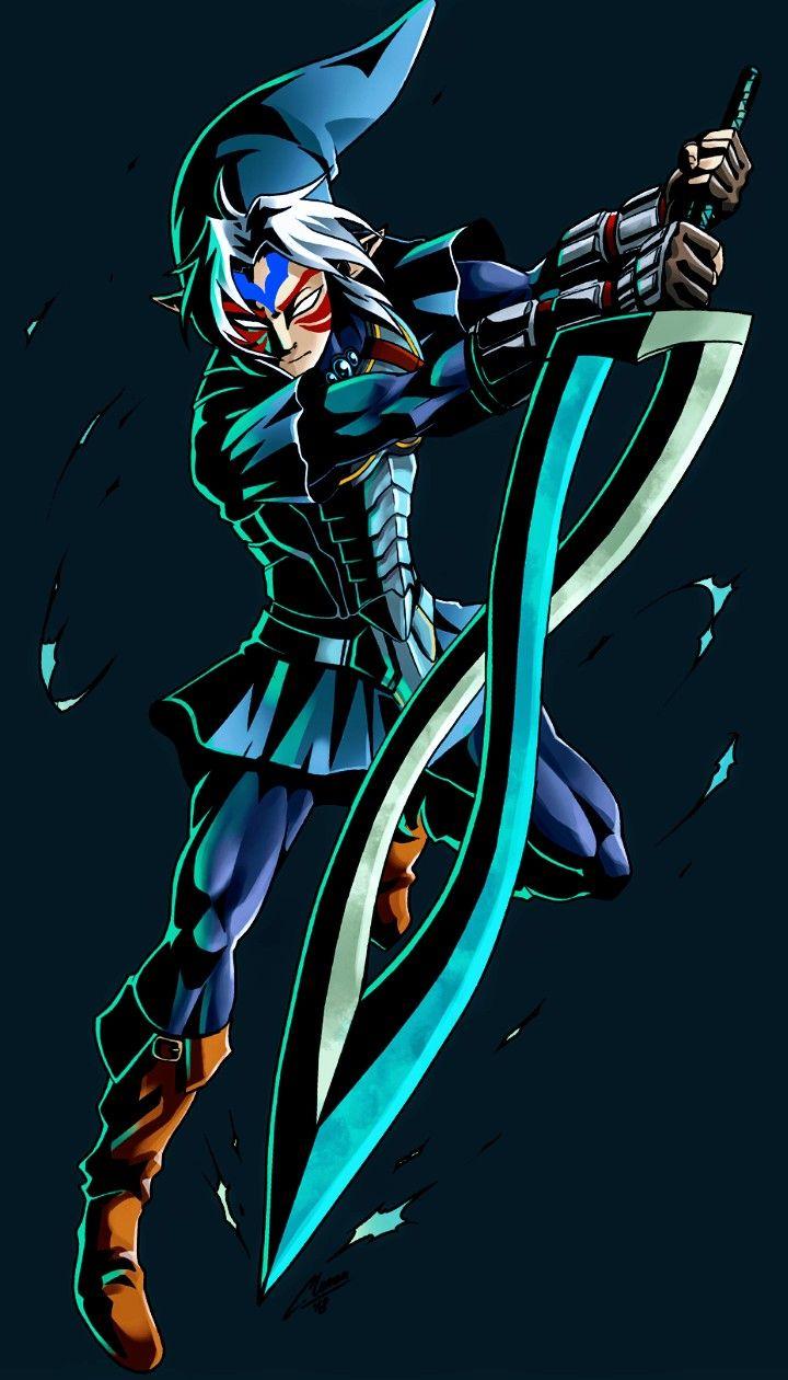 720x1260 The Legend of Zelda, Fierce Deity Link. Legend of zelda tattoos, Legend of zelda characters, Legend of zelda breath