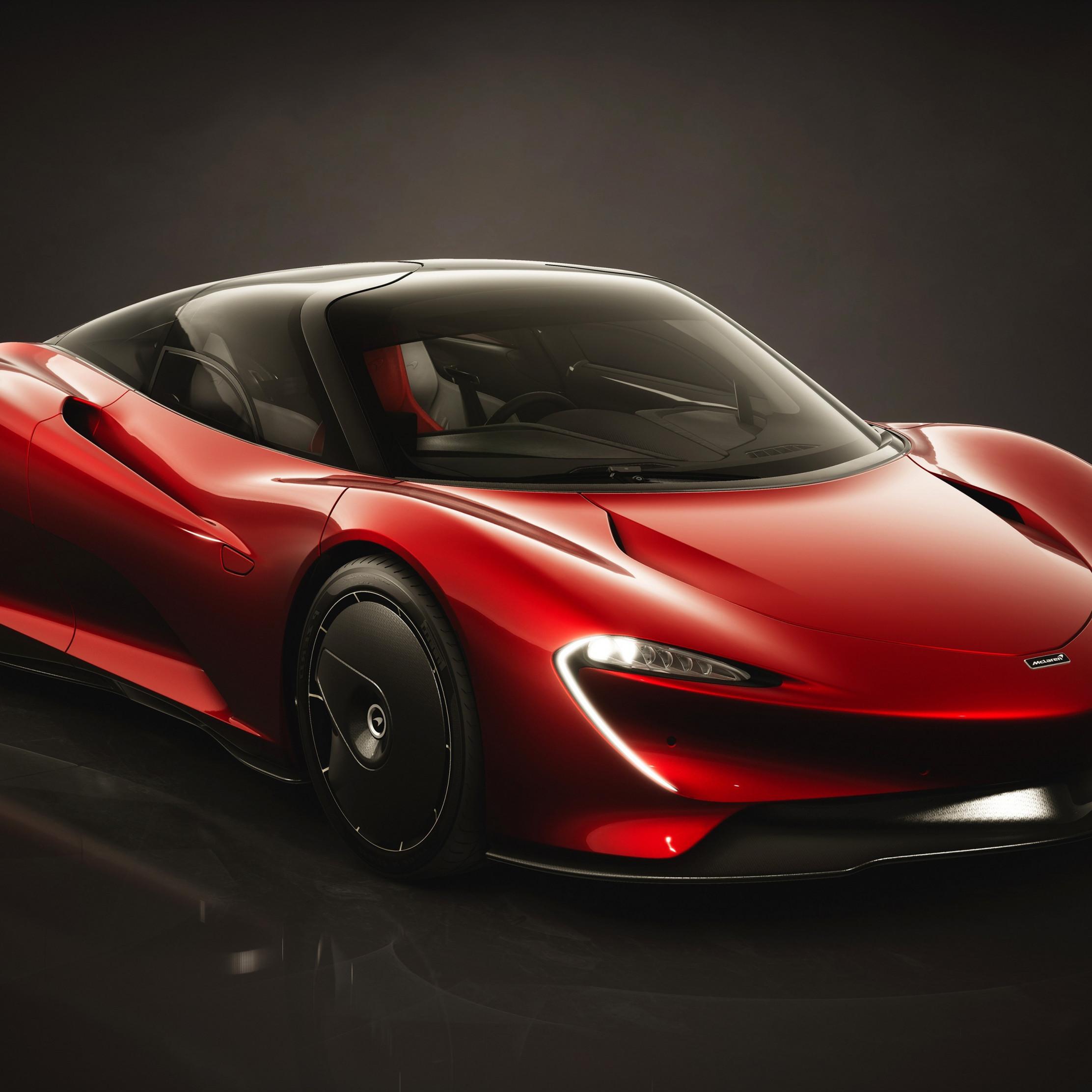 2224x2224 Download wallpaper: McLaren Speedtail Bloodline 2224x2224