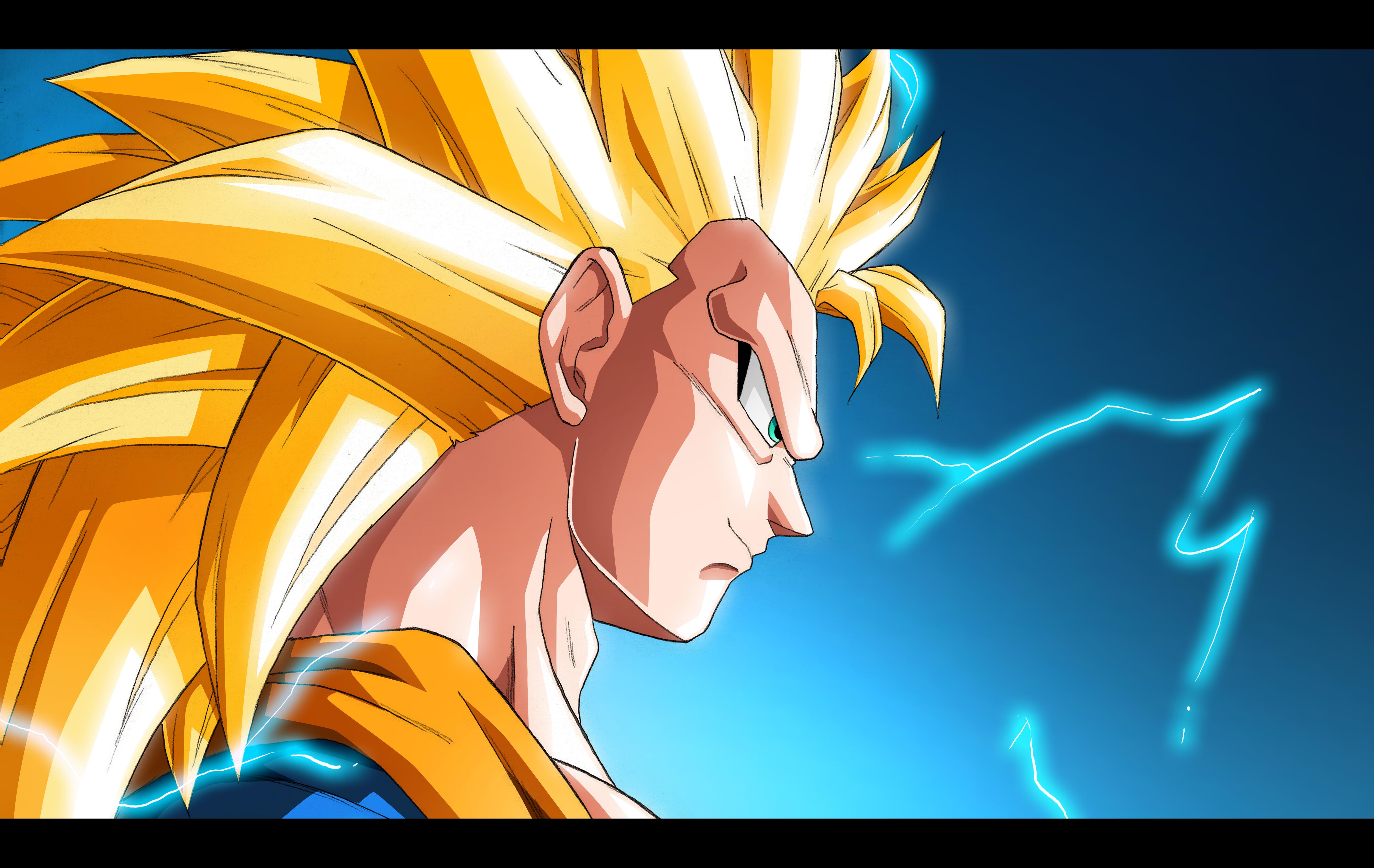 5000x3160 SSJ3 Goku 4K Wallpaper