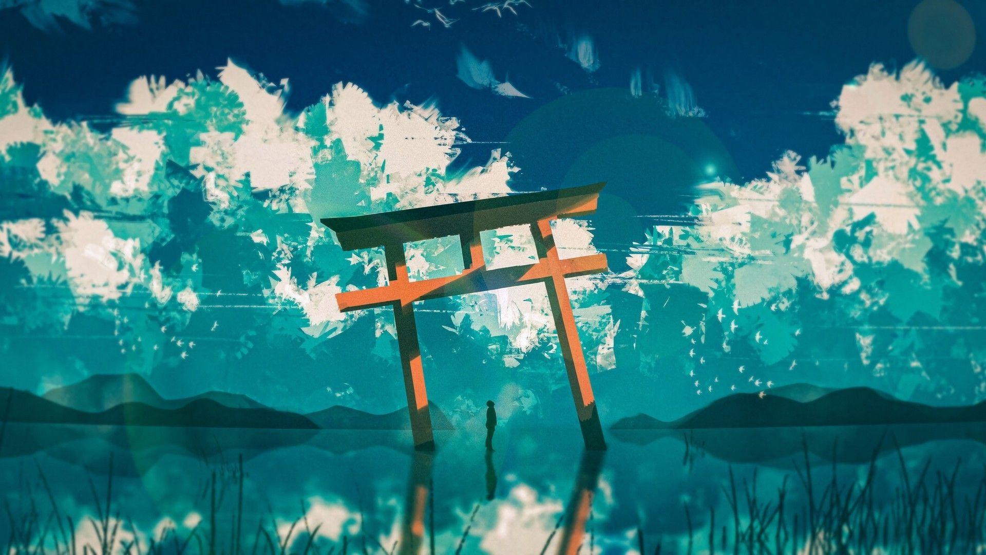 1920x1080 Japan Art Desktop Wallpaper