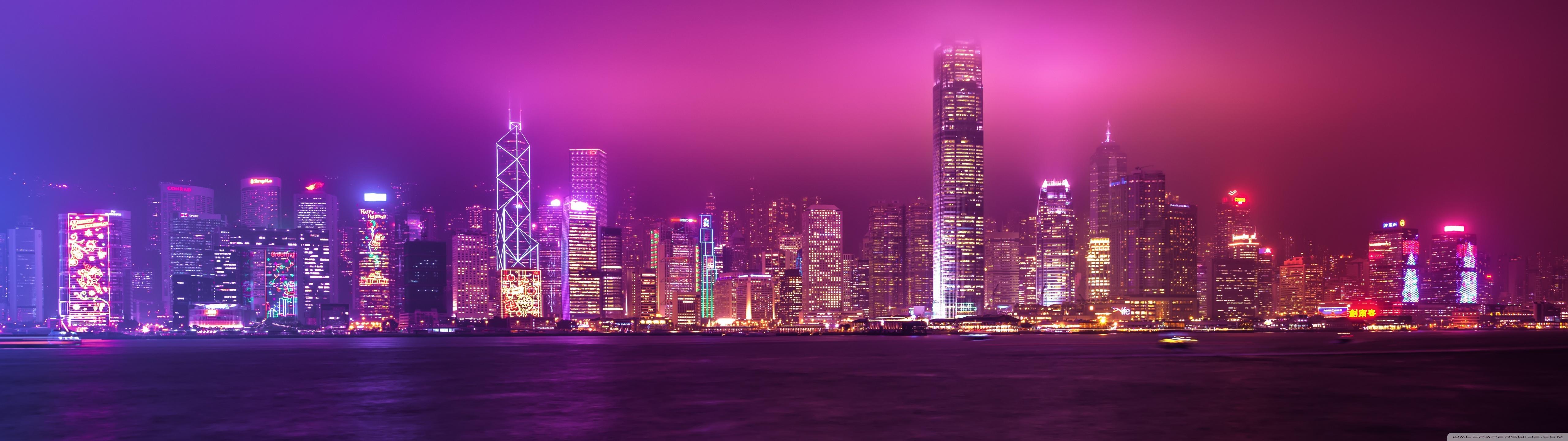 5120x1440 Hong Kong Ultra HD Desktop Background Wallpaper for 4K UHD TV : Widescreen & UltraWide Desktop & Laptop : Multi Display, Dual Monitor : Tablet
